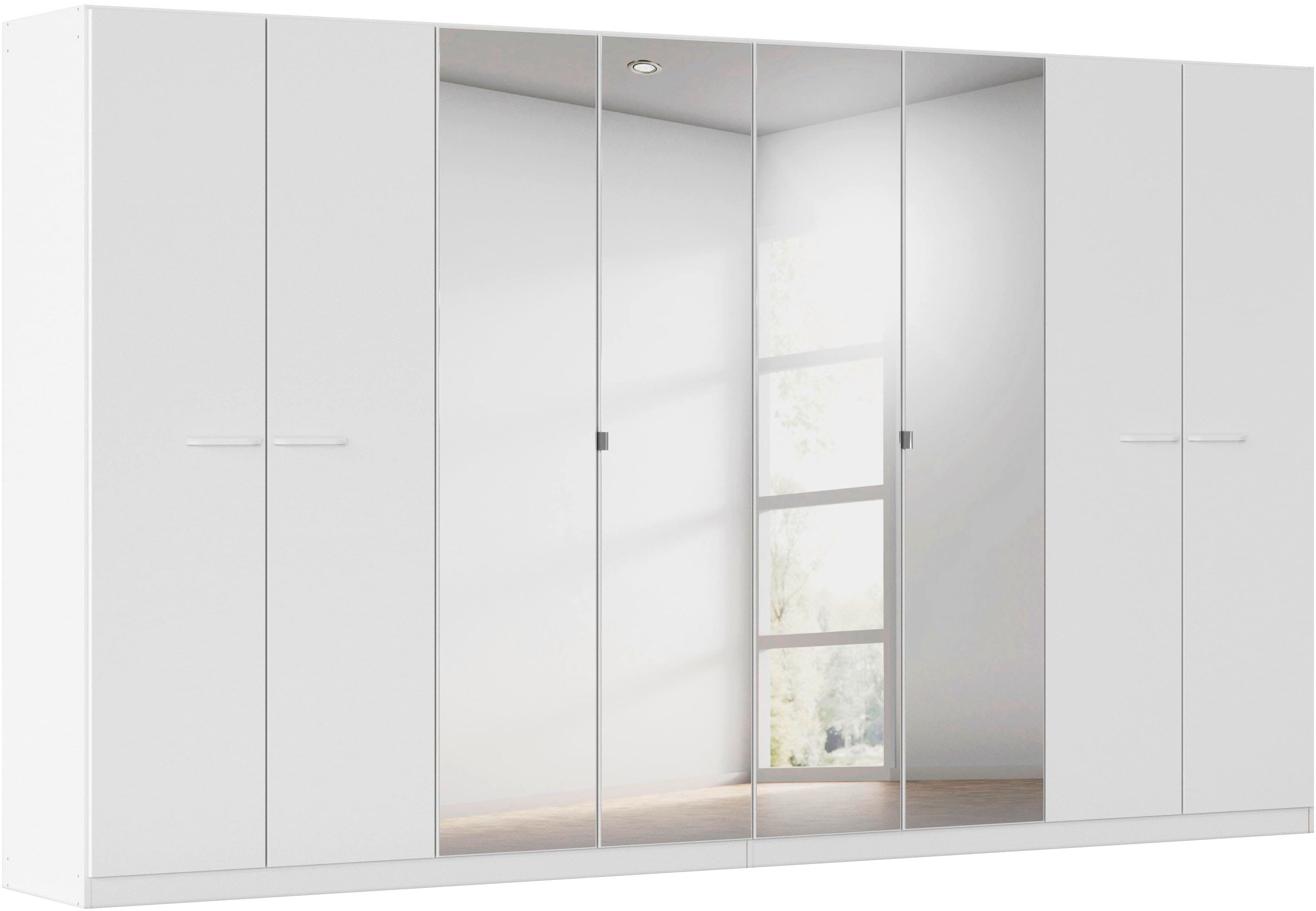 OTTO home Kleiderschrank "Mehrzweckschrank Aktenschrank Möbel Mietswohnung Schlafzimmer OTELI" erhältlich in Breiten 91-360 cm, ab Breite 136cm inkl. Innenschubladen, mit zusätzlichen Einlegeböden, optional mit Spiegel MADE IN GERMANY