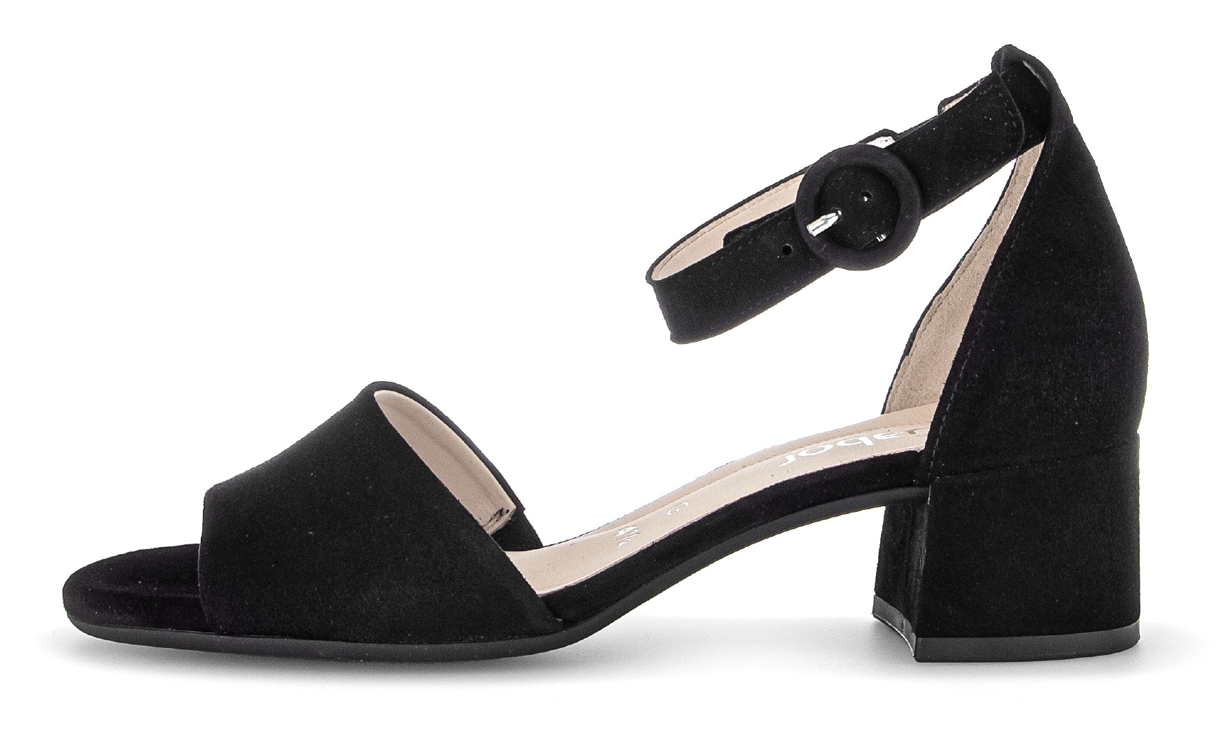 Gabor Sandalette »TUNIS«, Blockabsatz, Businessschuh, Festtagsschuh, Zierschnalle, G-Weite