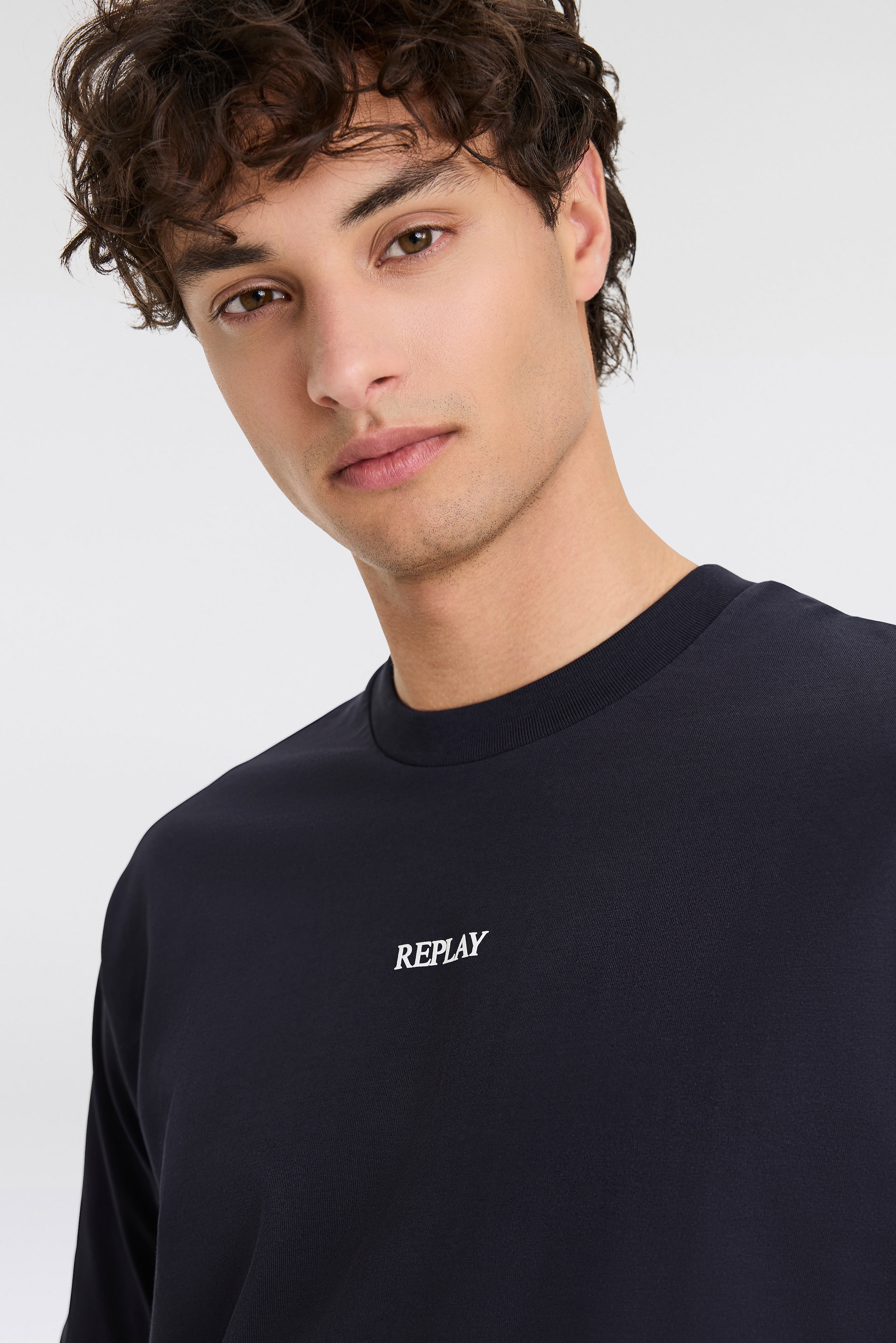 Replay Oversize-Shirt
