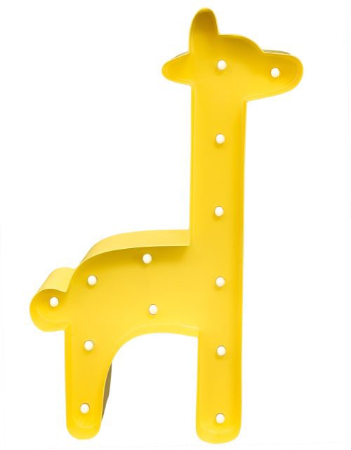 LED Dekolicht »Giraffe«, 13 flammig-flammig, Wandlampe, Tischlampe Giraffe mit 13...