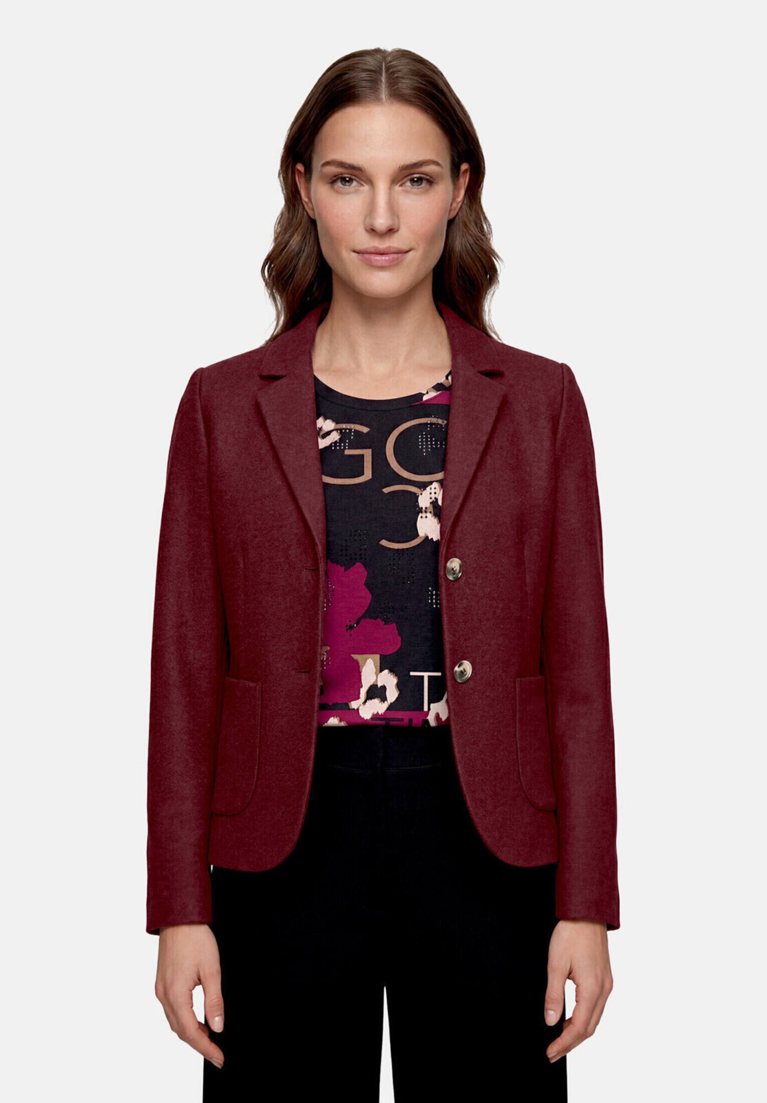Betty Barclay Kurzblazer »Damen mit aufgesetzten Taschen« Material