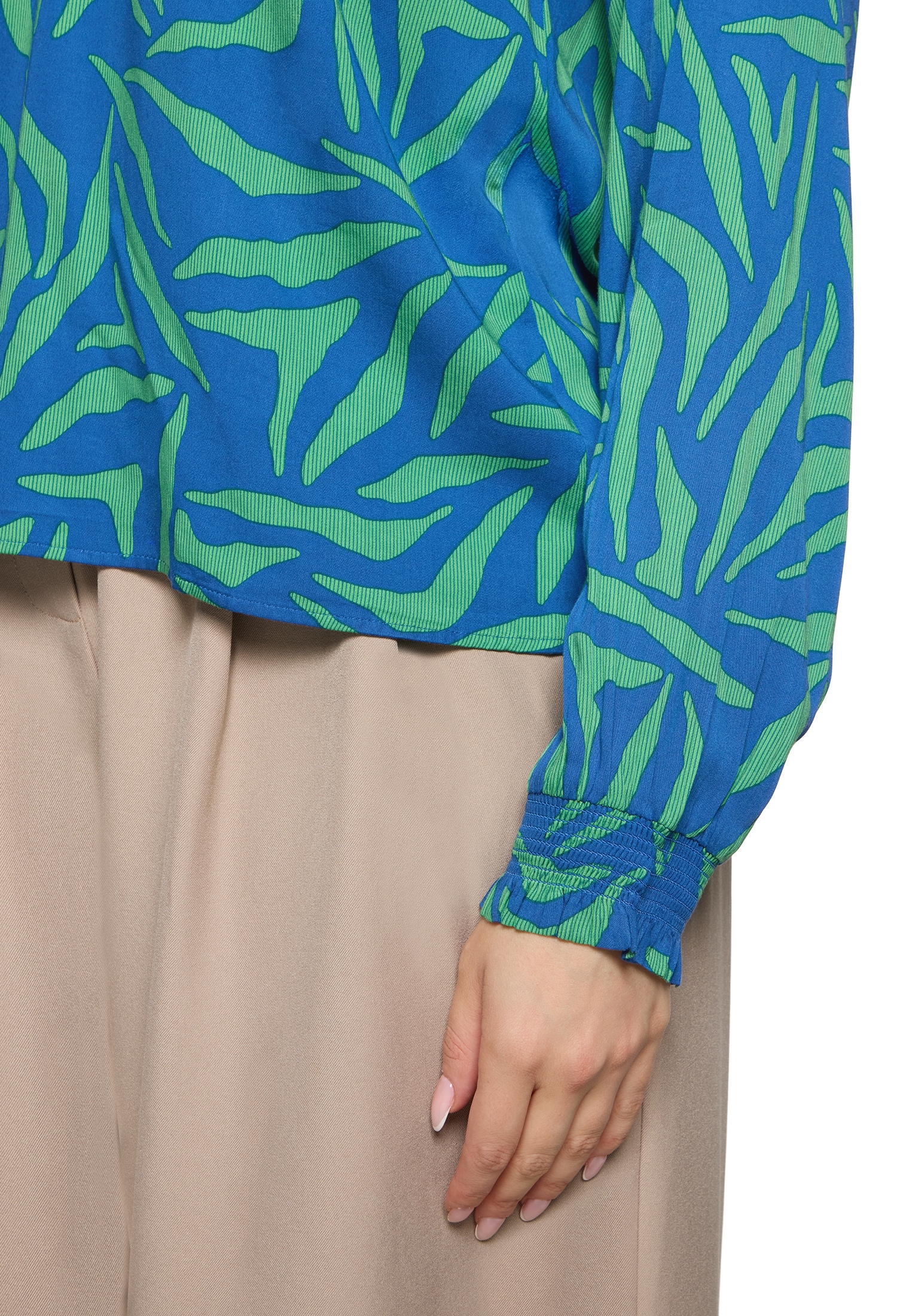 Cartoon Schlupfbluse »Damen mit Muster«