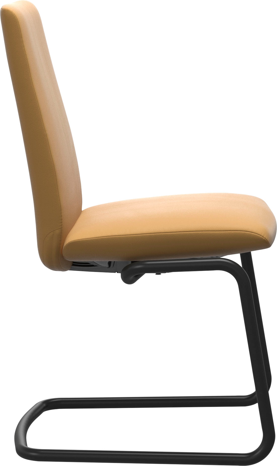 Stressless® Polsterstuhl »Laurel«, Leder PALOMA, Low Back, Größe M, mit Beinen aus Stahl in Schwarz matt