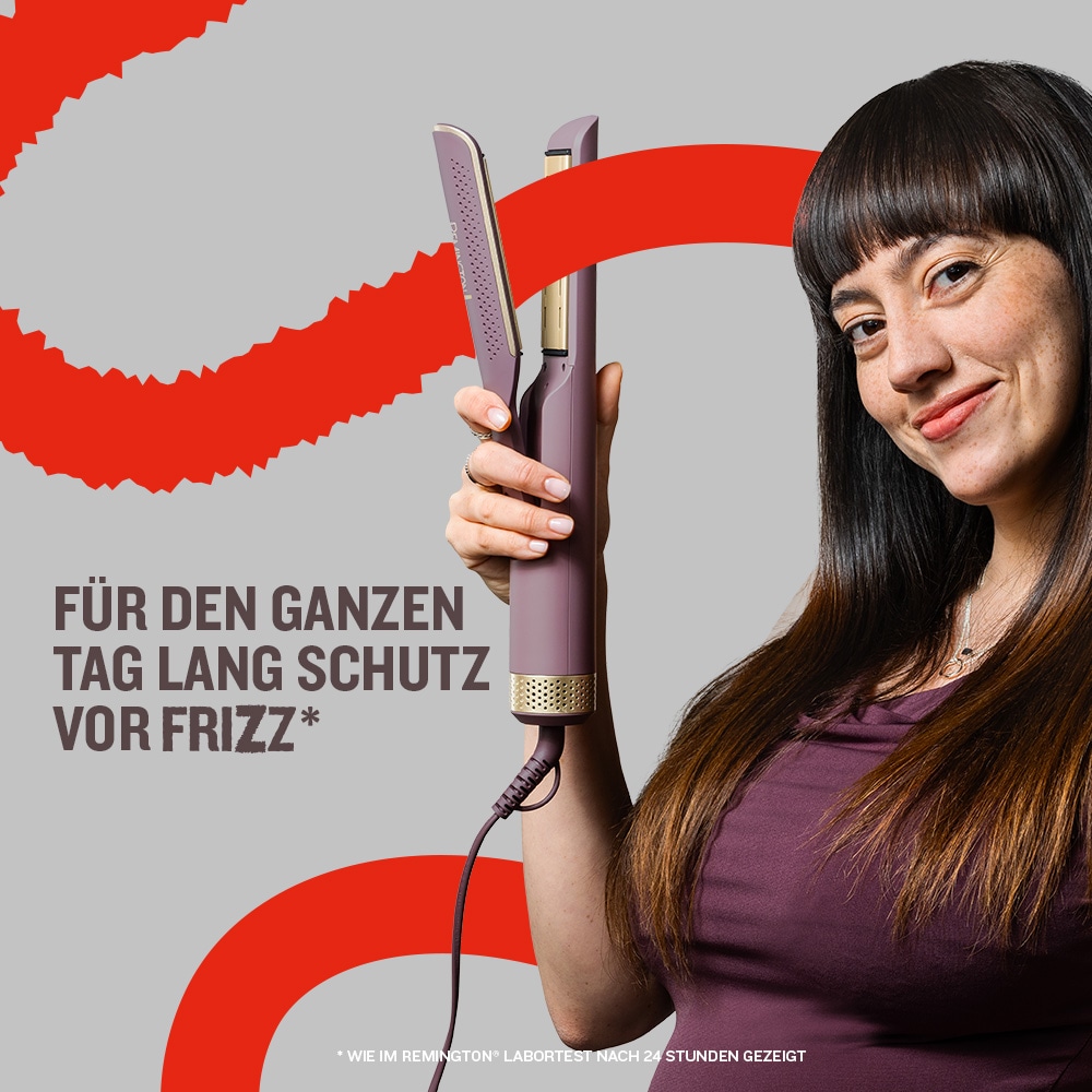 Remington Warmluftbürste »AIRvive2-in-1 Airstyler(AS8930)« 2-in-1 Glätteisen: Nass-& Trockenanwendung, Ionic Air, Anti Frizz