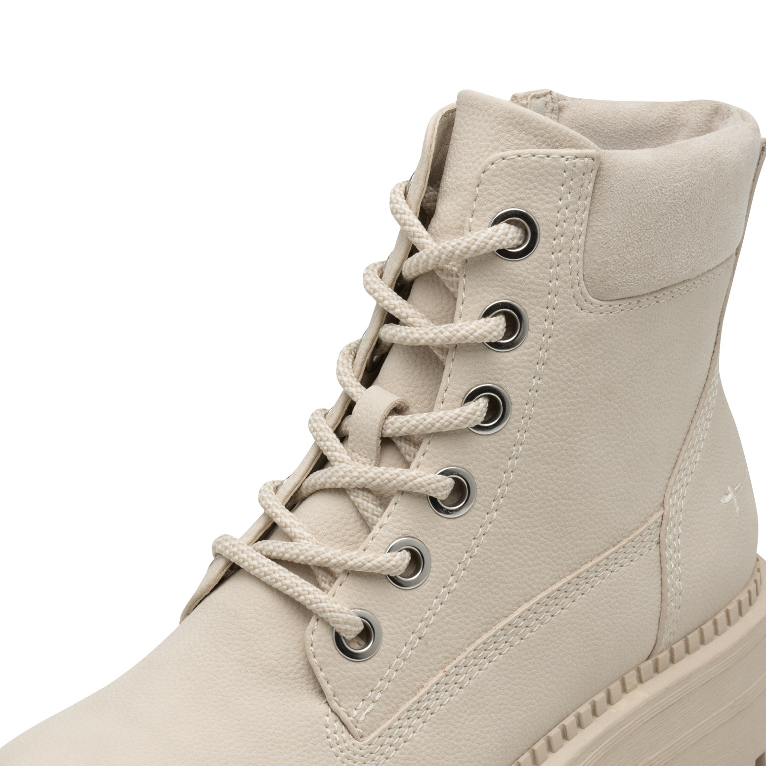 Thumbnail - Tamaris Schnürboots, Blockabsatz, Schnürstiefelette mit glänzenden Strasssteinen besetzt