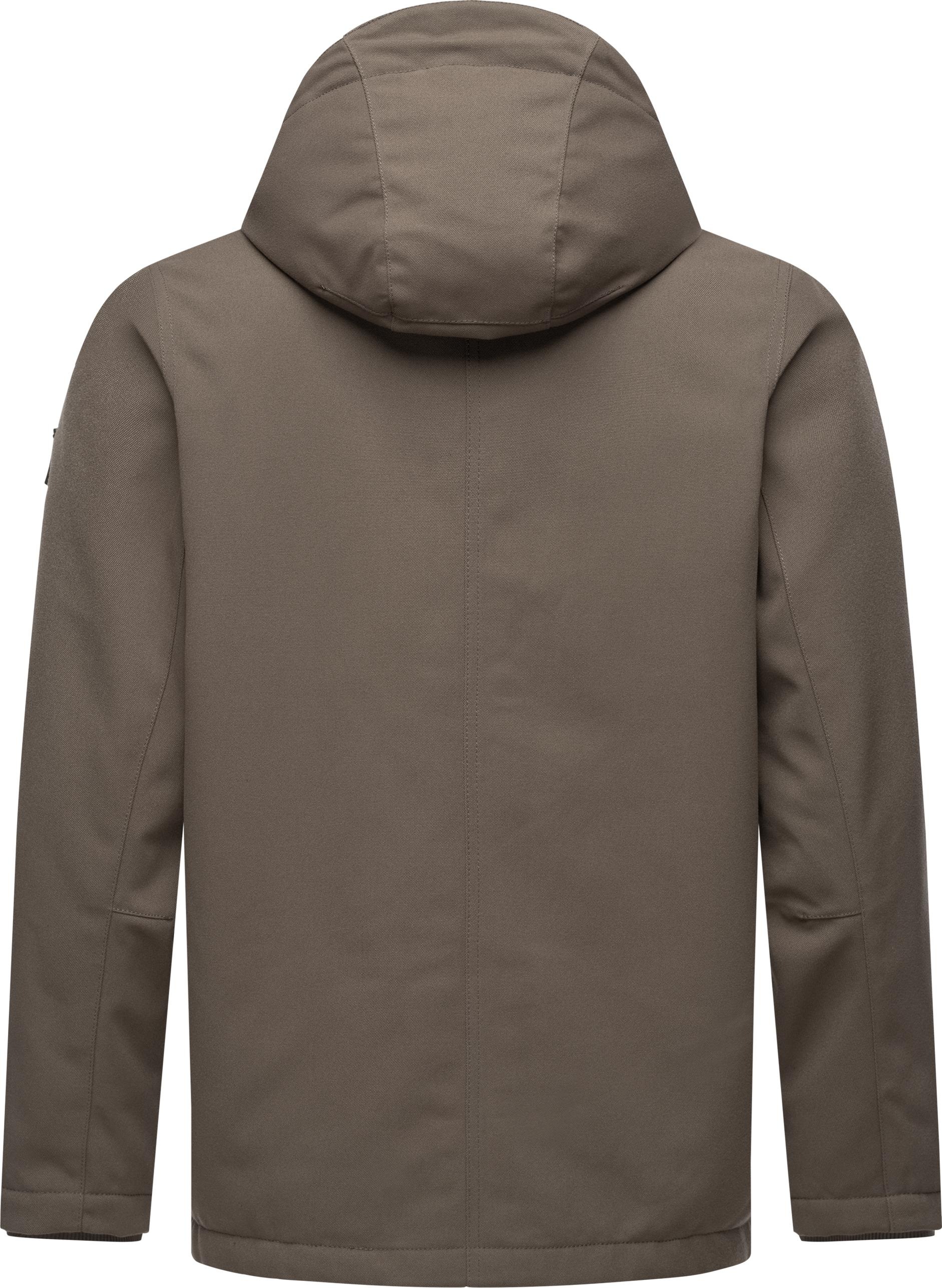 Ragwear Winterjacke »Mr Them«, mit Kapuze, stylische Herren Outdoorjacke mit großer Kapuze