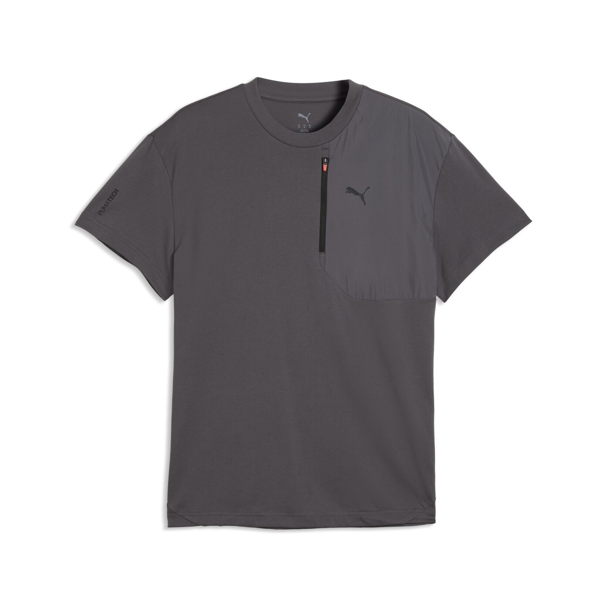 PUMA T-Shirt "PUMATECH T-Shirt mit Brusttasche Herren"