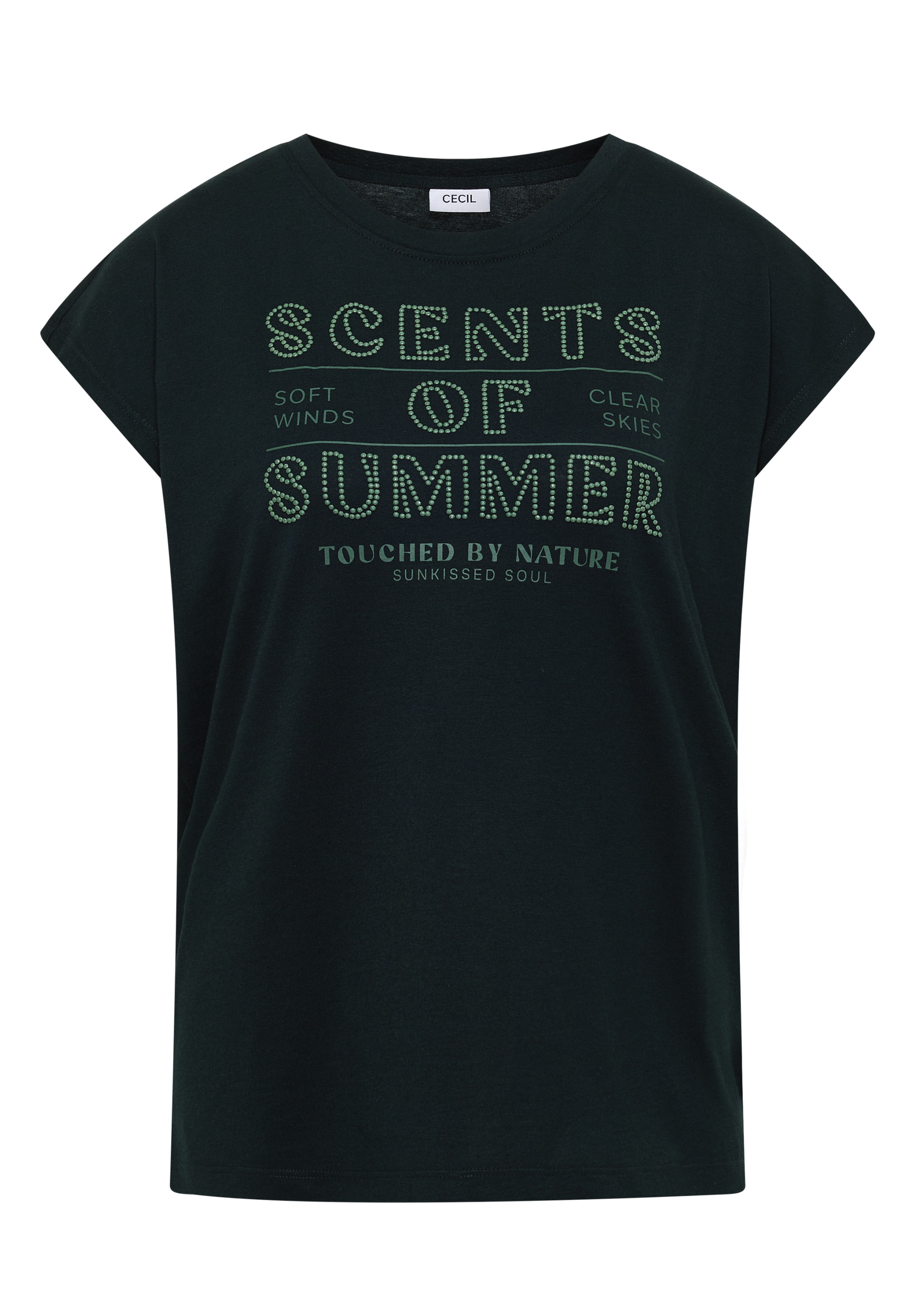 Cecil Rundhalsshirt mit Wording