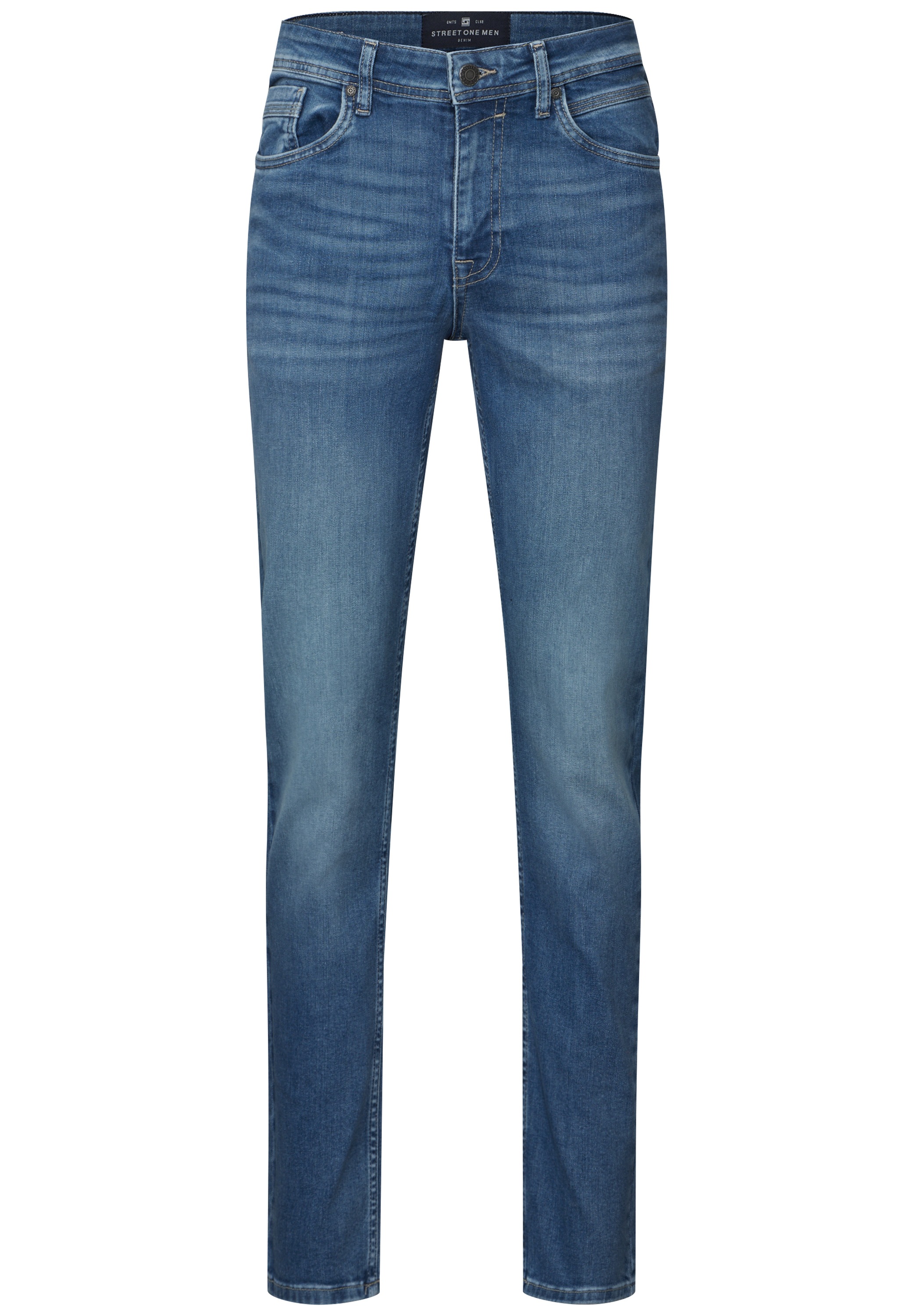 STREET ONE MEN Slim-fit-Jeans, Middle Waist