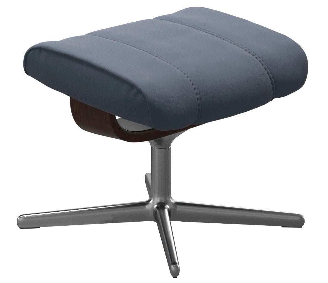 Stressless® Fußhocker »Consul«, mit Cross Base, Größe S, M & L, Holzakzent Braun