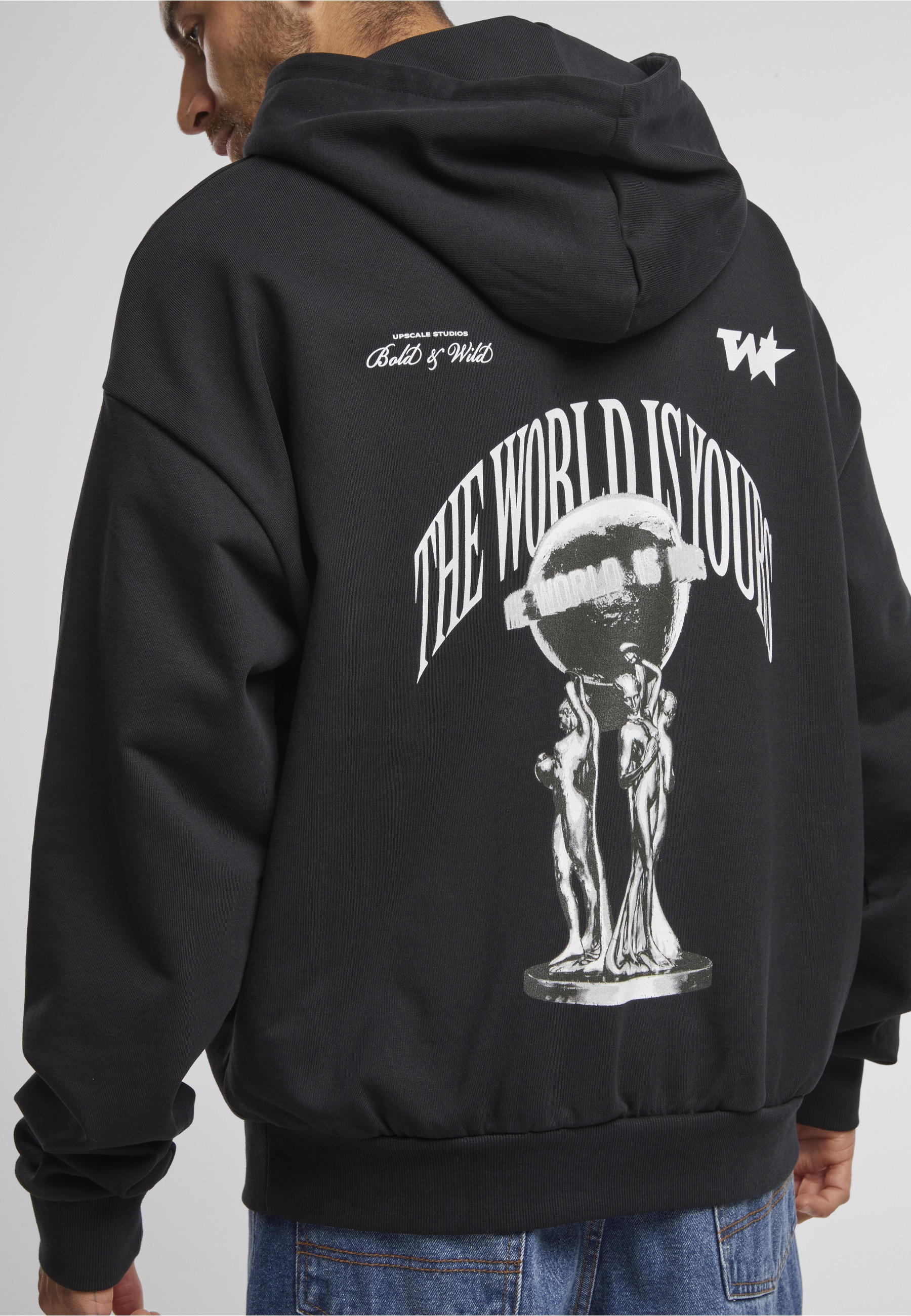 Upscale by Mister Tee Kapuzenpullover »Upscale by Mister Tee Your World Oversize Hoody« 1 Stk.