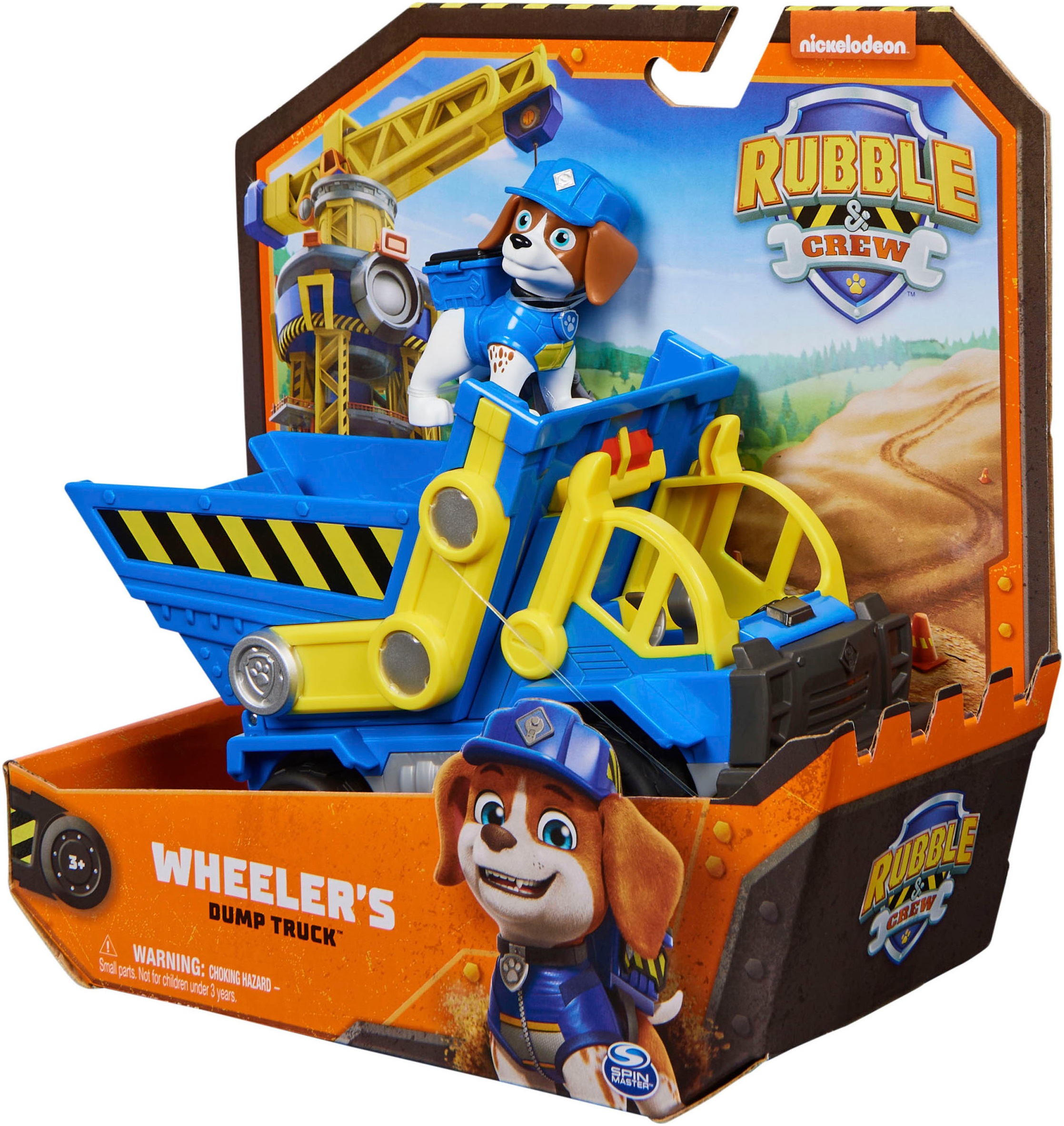 Spin Master Spielzeug-Auto »Rubble & Crew - Core Vehicle Solid Wheeler«