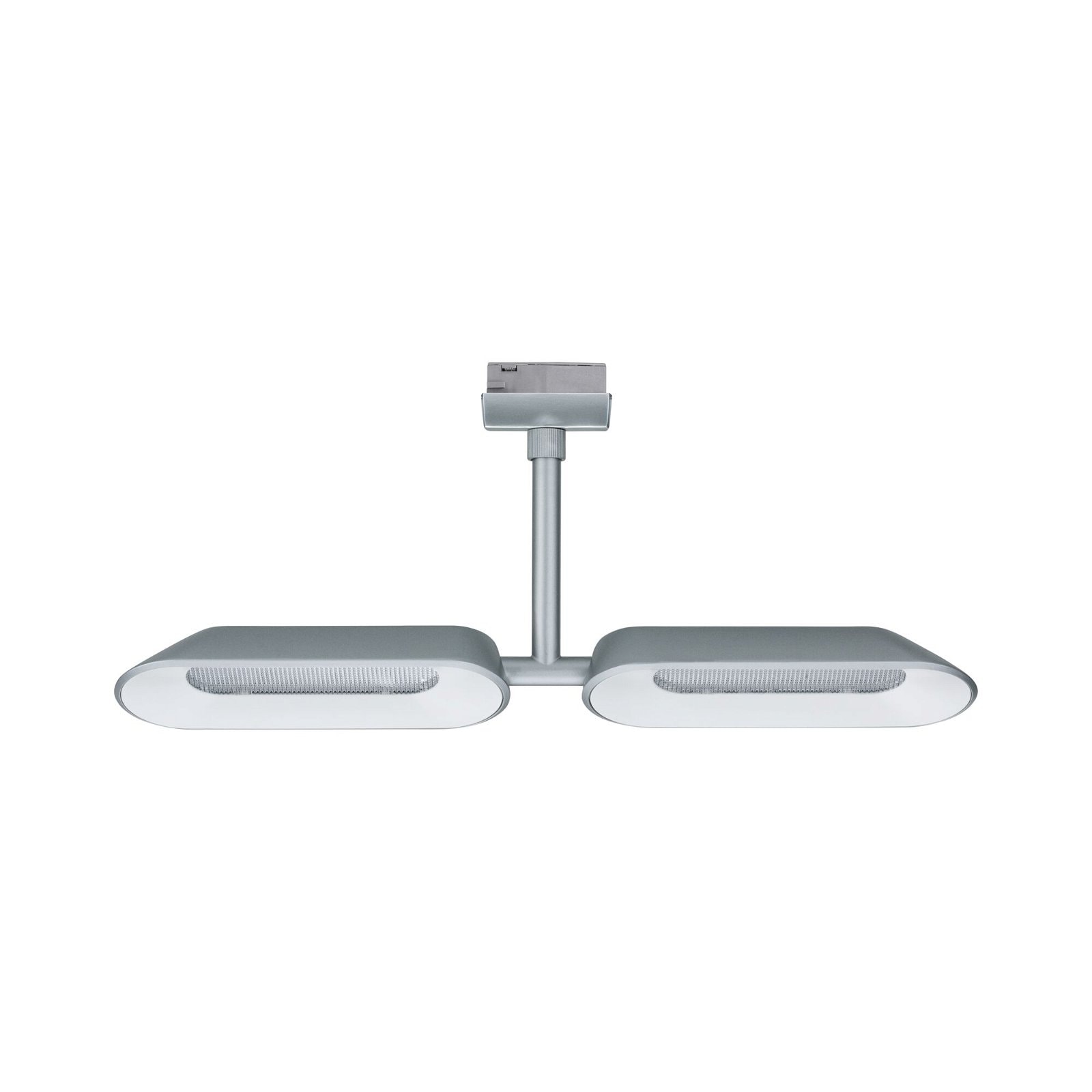 Paulmann Schienensystem-Leuchten »URail Schienenspot Dipper 2x650lm 2x8W 2700K 230V Chrom matt, Weiß«, (1 tlg.), dimmbar, Einzelspot