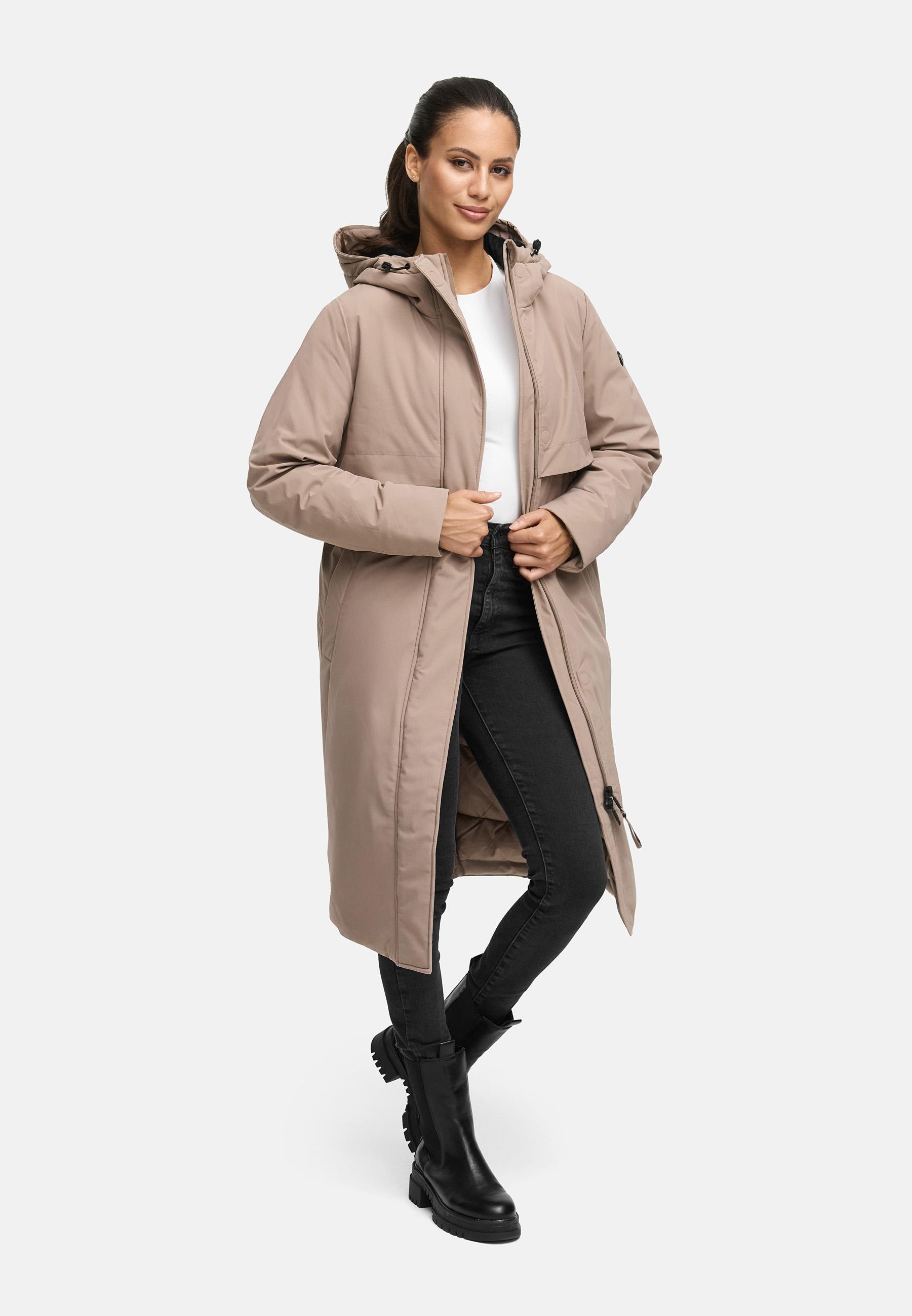 Navahoo Wintermantel »Eismelodie 14«, Winter Parka mit Kapuze