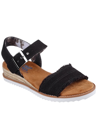 Sandale »DESERT KISS vegan«, Sommerschuh, Sandalette, Riemchensandale, mit Memory Foam