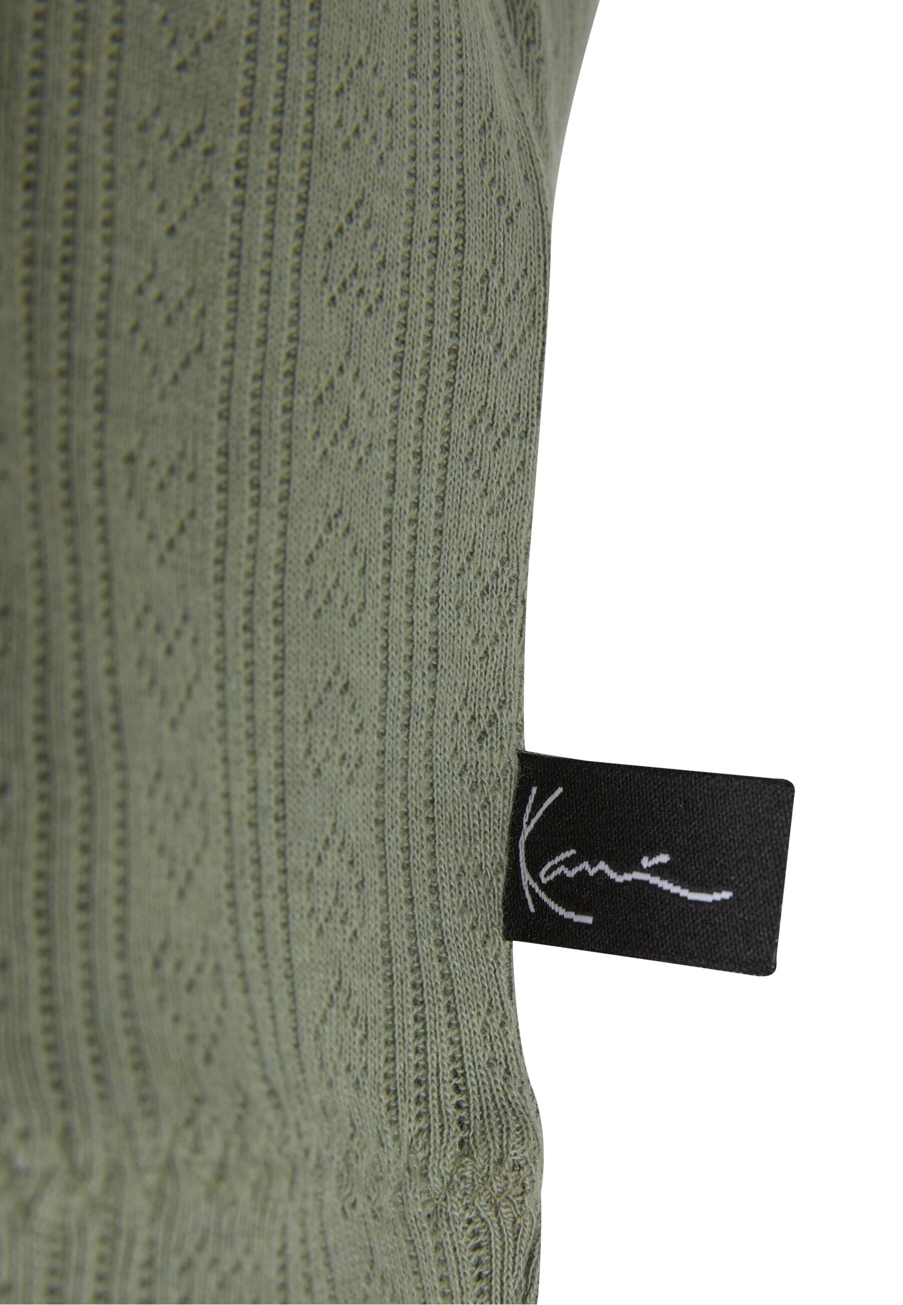 Karl Kani Muskelshirt »Karl Kani Woven Signature Pointelle Top«, (1 tlg.)