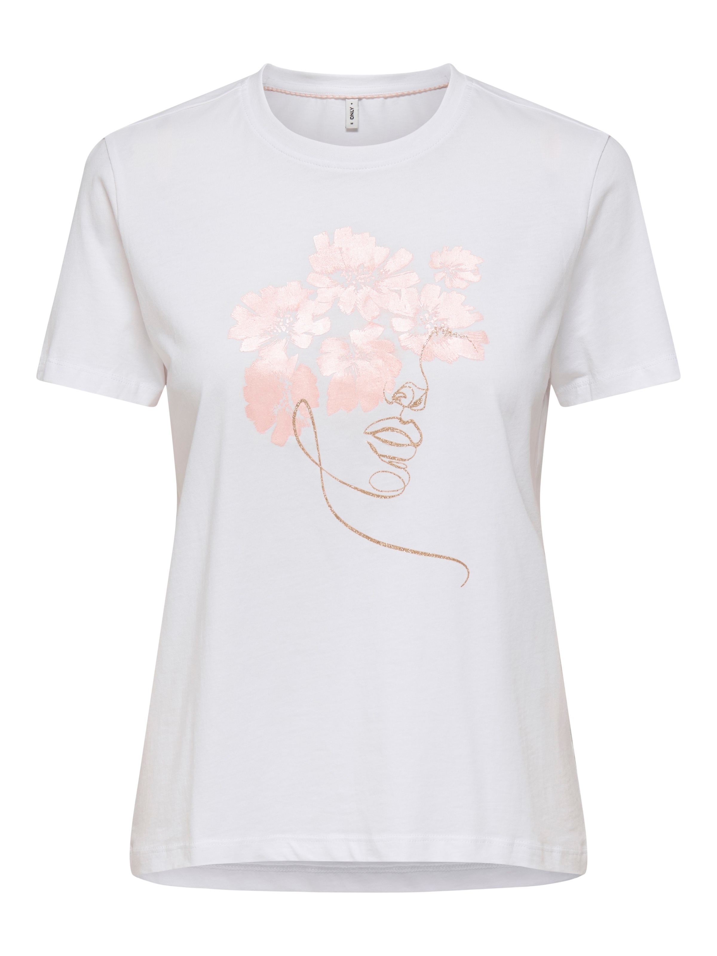 ONLY "ONLKITA LIFE REG S/S MIX TOP CS JRS EX." Baumwolle, regular fit günstig online kaufen