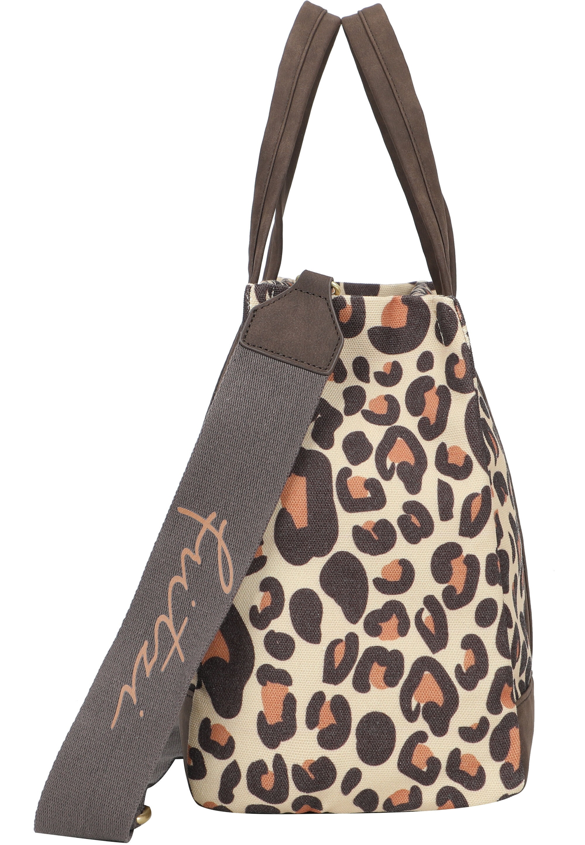 Fritzi aus Preußen »Easy Tote Limited Leo Camel« mit Leo-Print