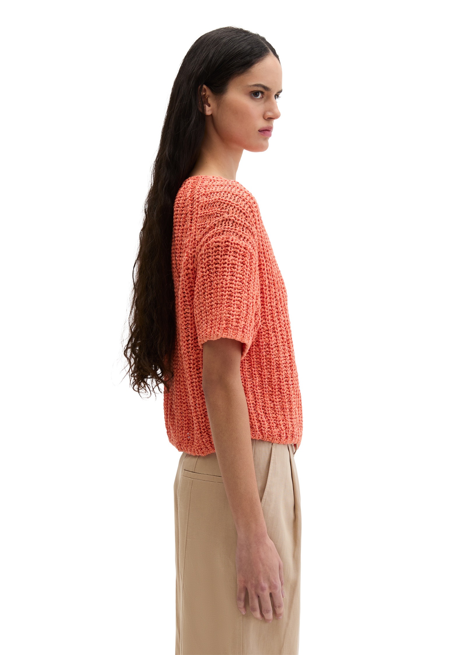 Marc O'Polo Strickpullover »aus Bändchengarn«