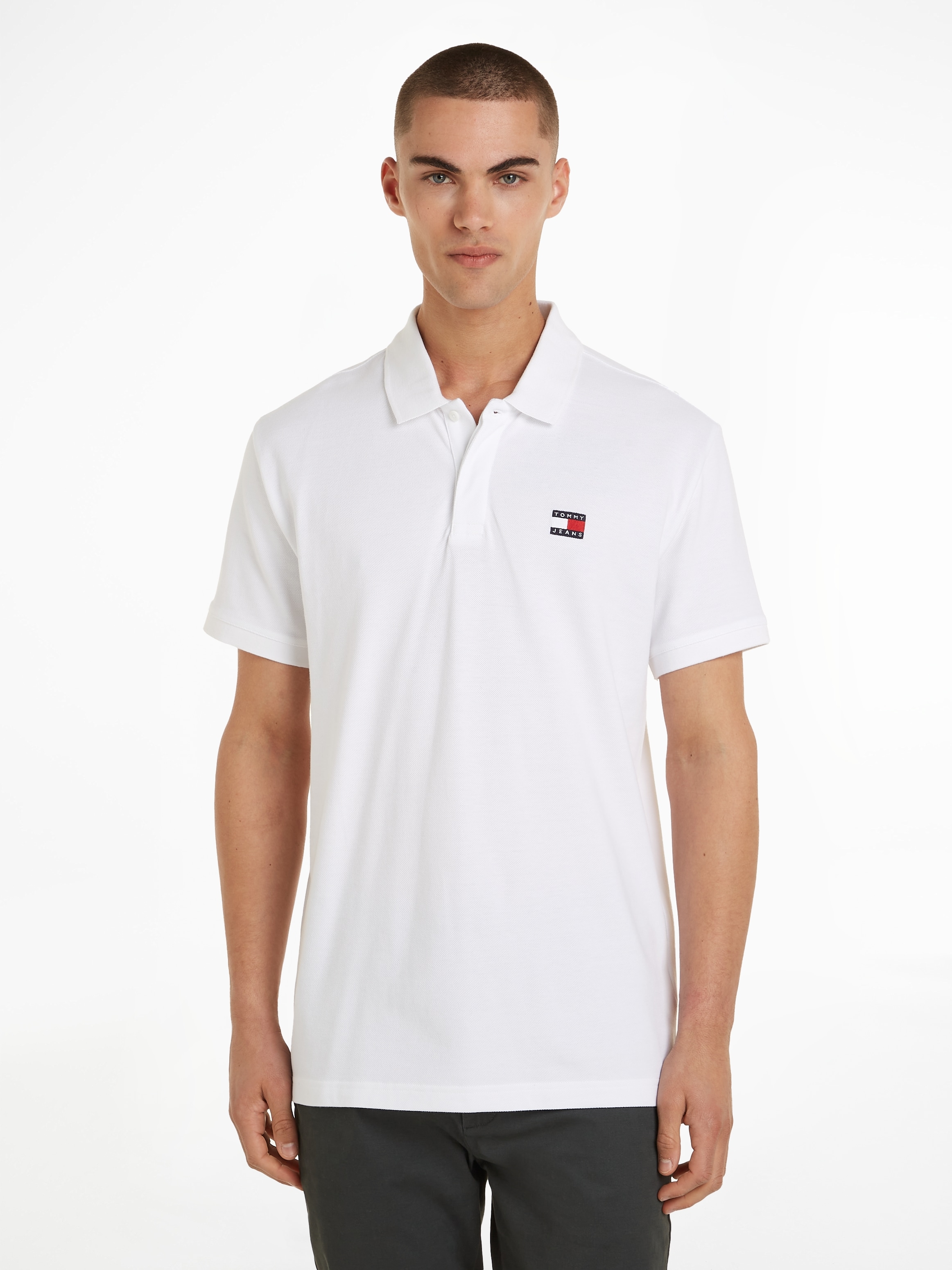 Tommy Jeans Poloshirt »TJM REG BADGE POLO«, mit Polokragen