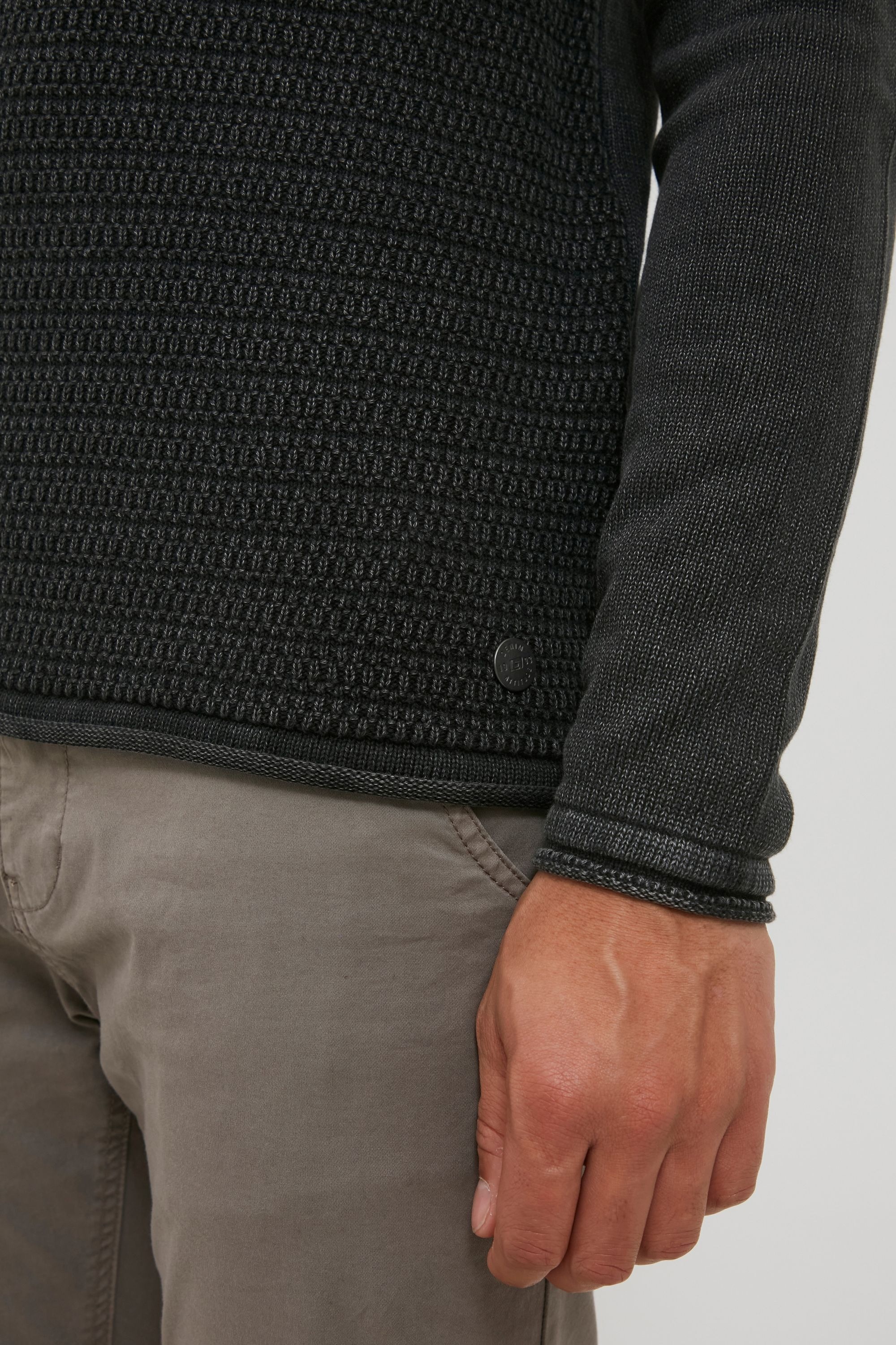 Blend Strickpullover »BHTaavi« Stilvoller Grobstrick-Pullover mit Rundhalsausschnitt