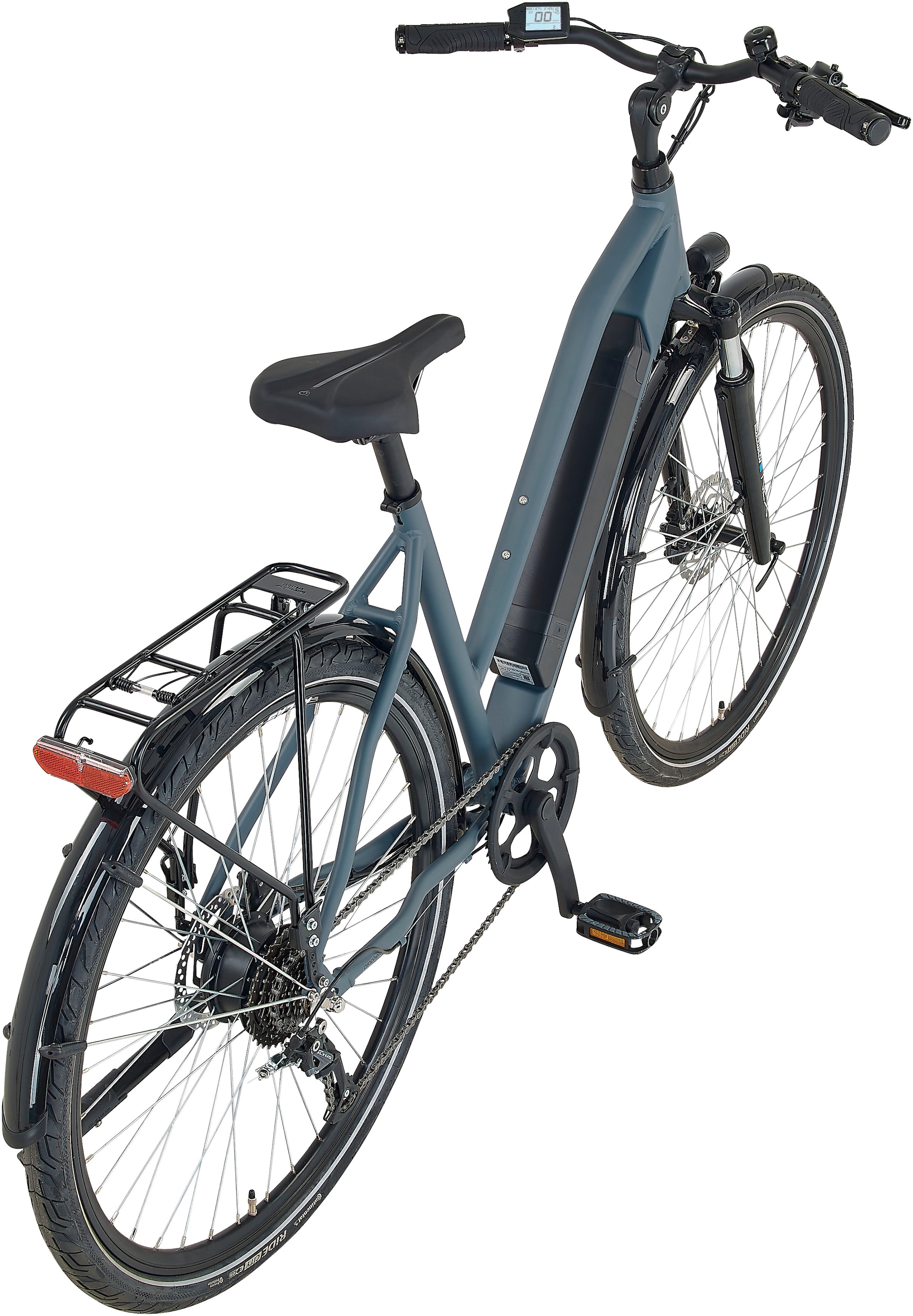 Prophete E-Bike »Prophete E-Bike Entdecker 1.8«, 8 Gang, Shimano, Altus, Heckmotor 250 W, Pedelec, Elektrofahrrad für Damen, Trekkingrad