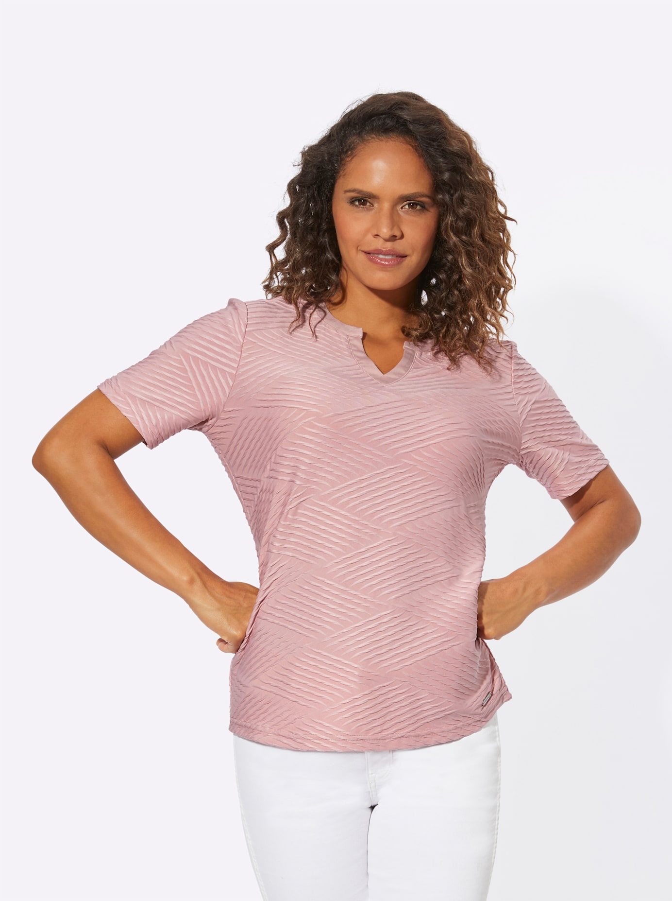 Casual Looks V-Shirt "Shirt", (1 tlg.) günstig online kaufen
