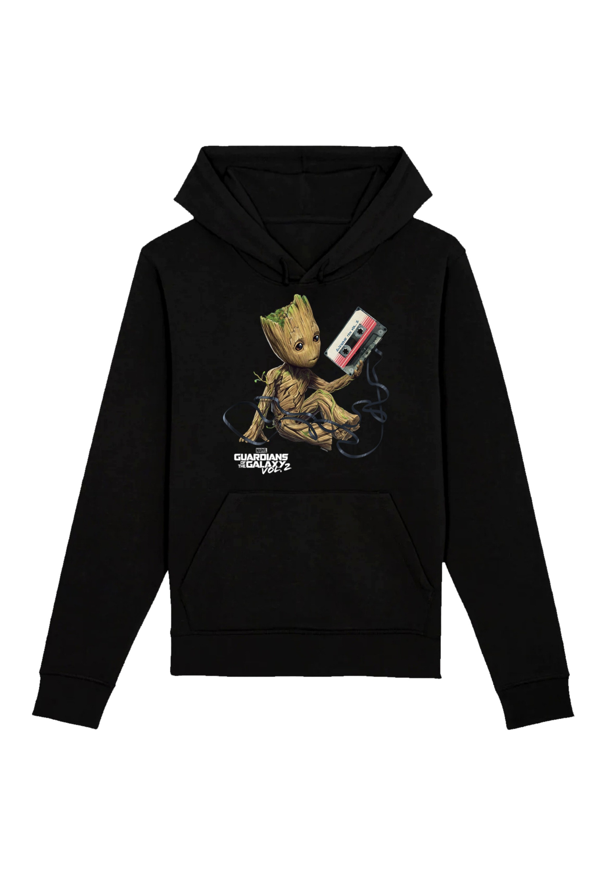 F4NT4STIC Kapuzenpullover "Marvel Guardians Of The Galaxy Vol2 Groot Tape", günstig online kaufen