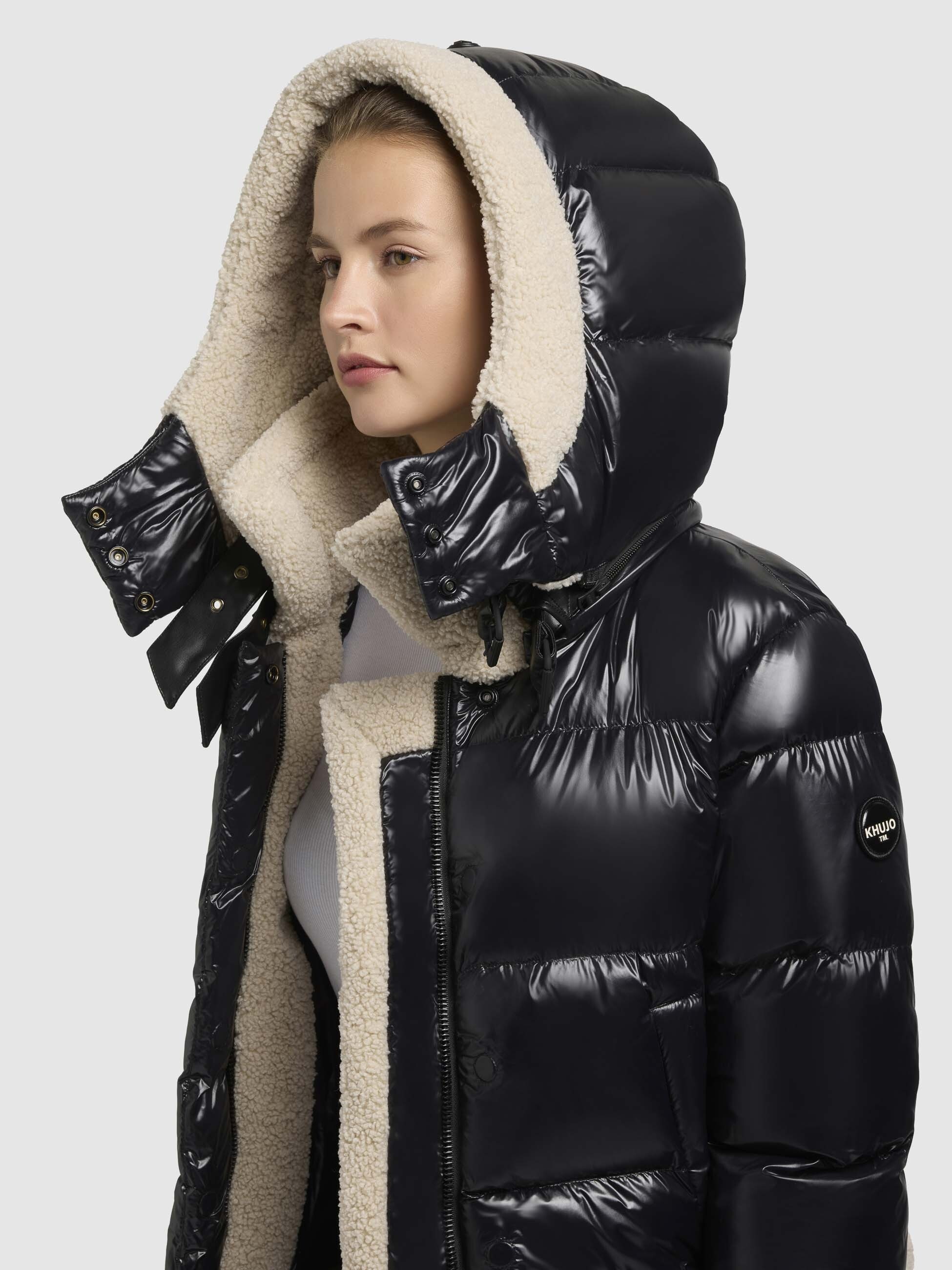 khujo Steppjacke »NESSIE«, mit Kapuze