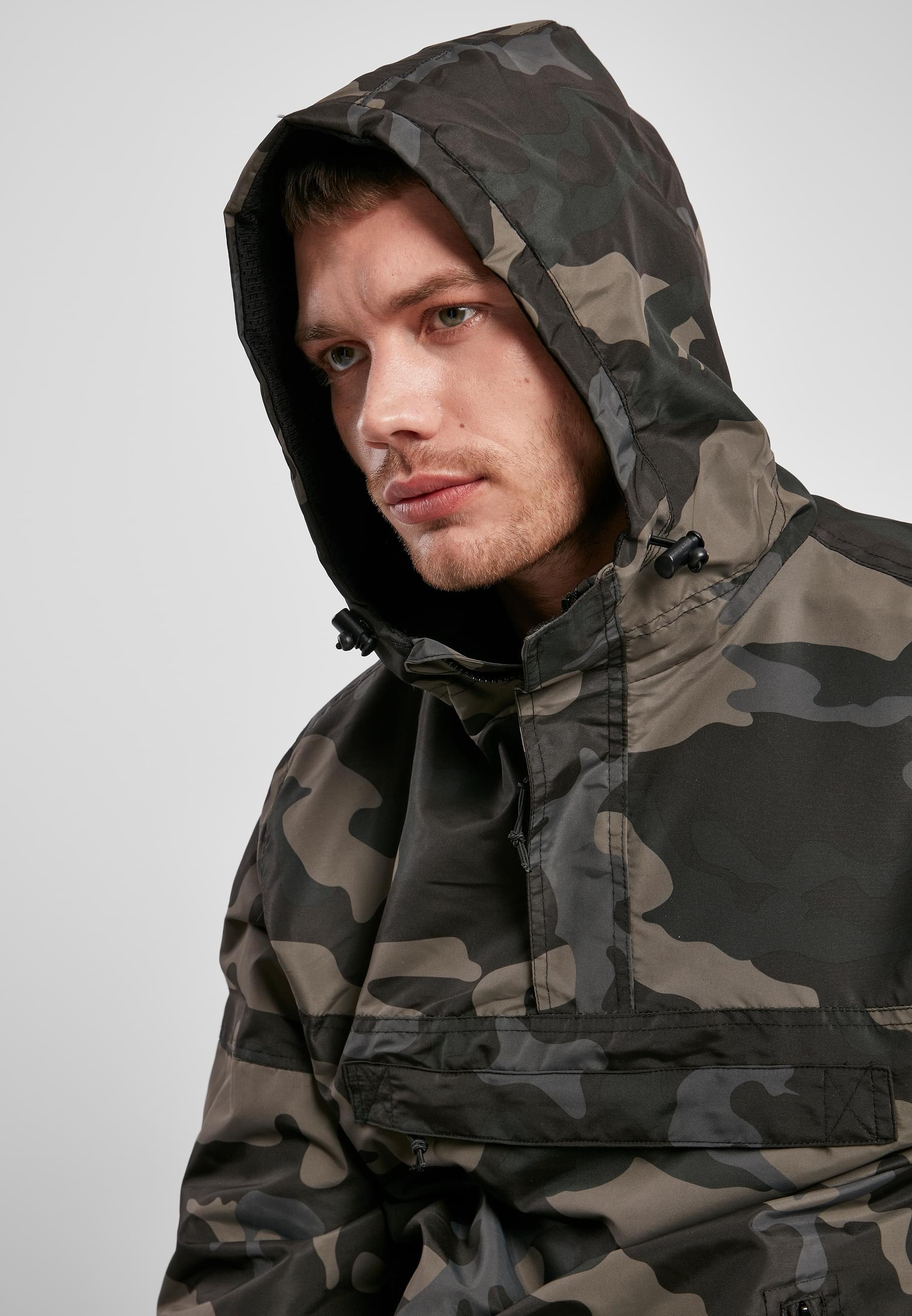 Brandit Allwetterjacke »Brandit Herren Summer Pull Over Jacket«, (1 St.), mit Kapuze