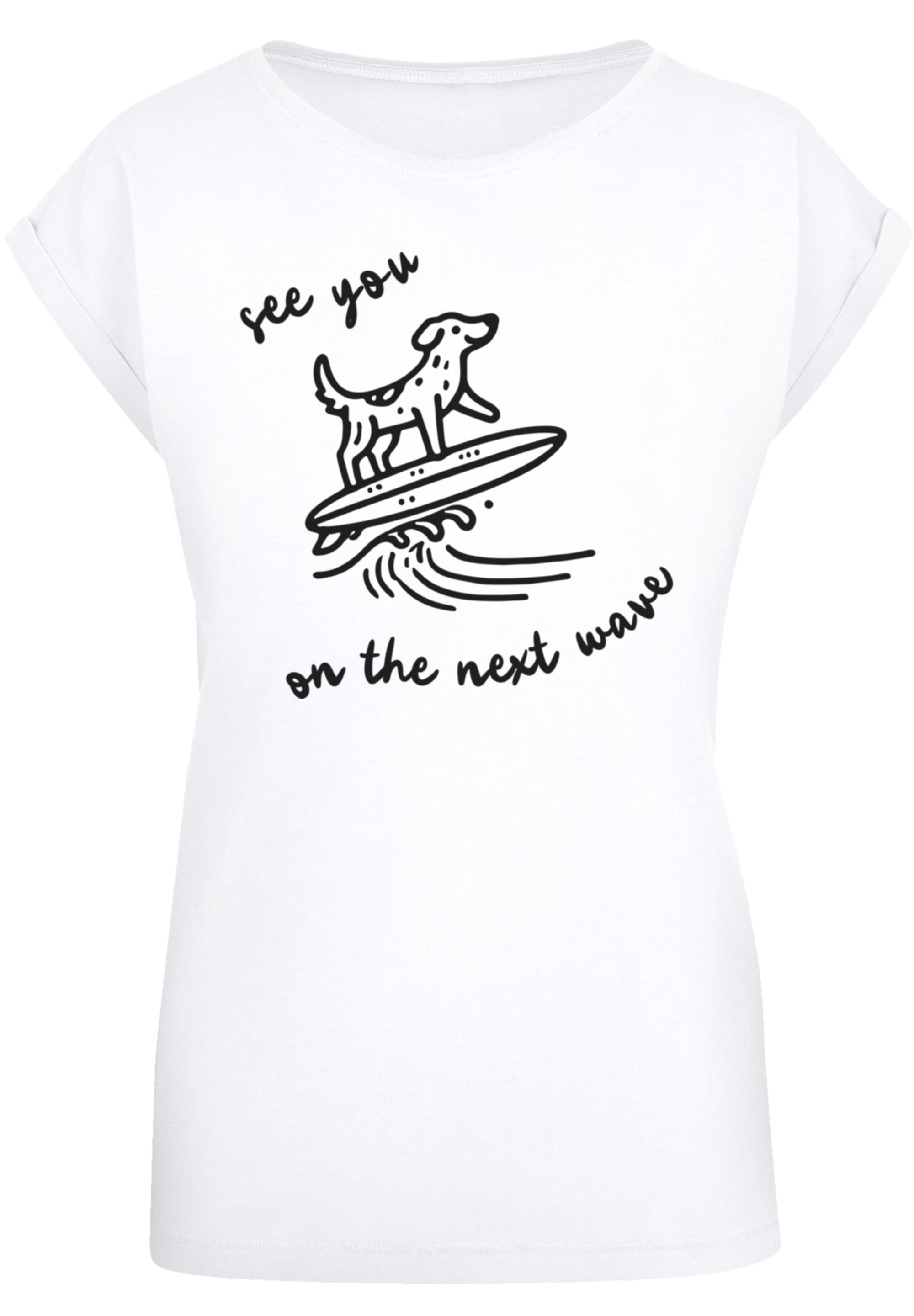 F4NT4STIC T-Shirt »See You On The Next Wave«, Premium Qualität