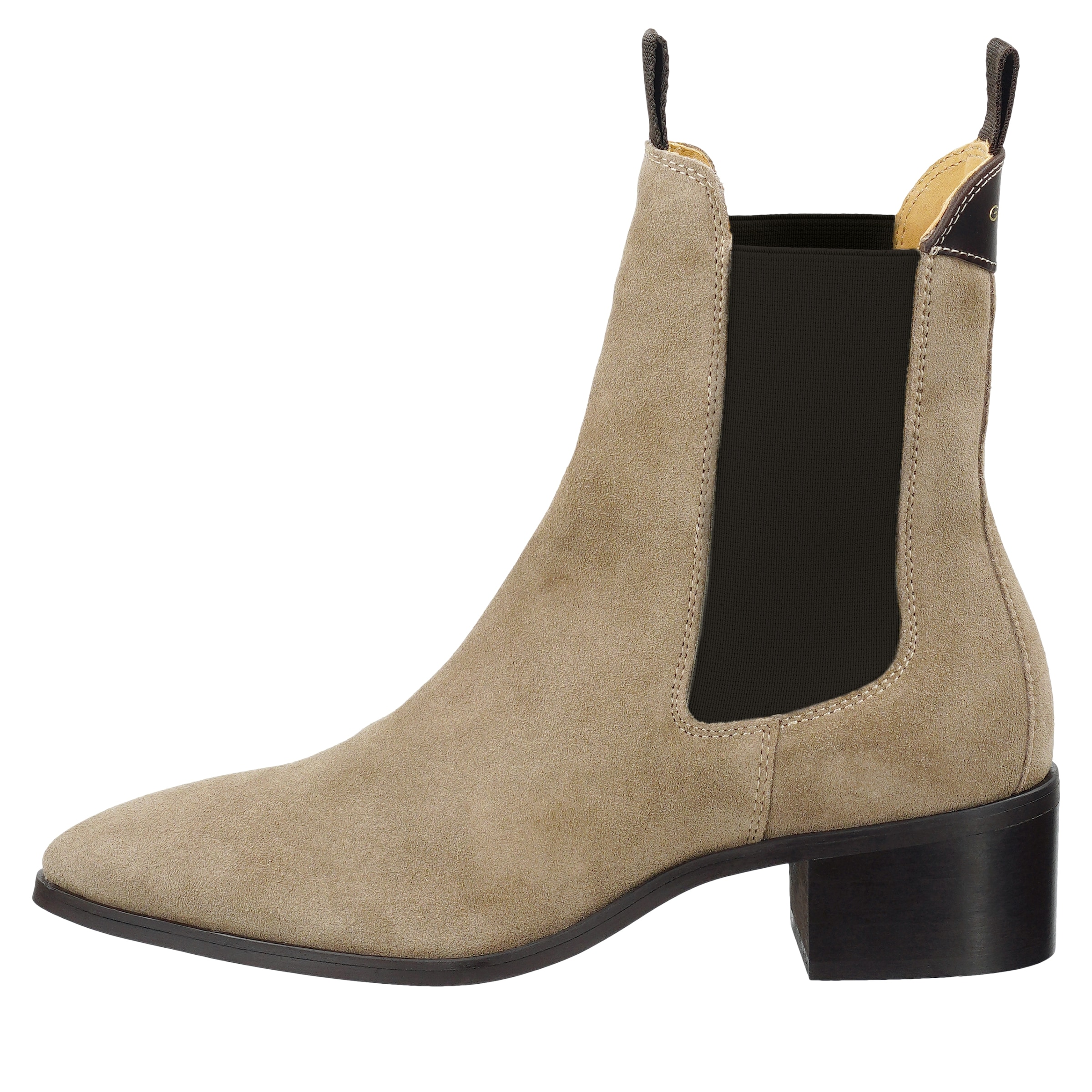 Gant Stiefelette »St Broomly«, Business Stiefelette, Schlupfboots in spitzer Form mit Blockabsatz