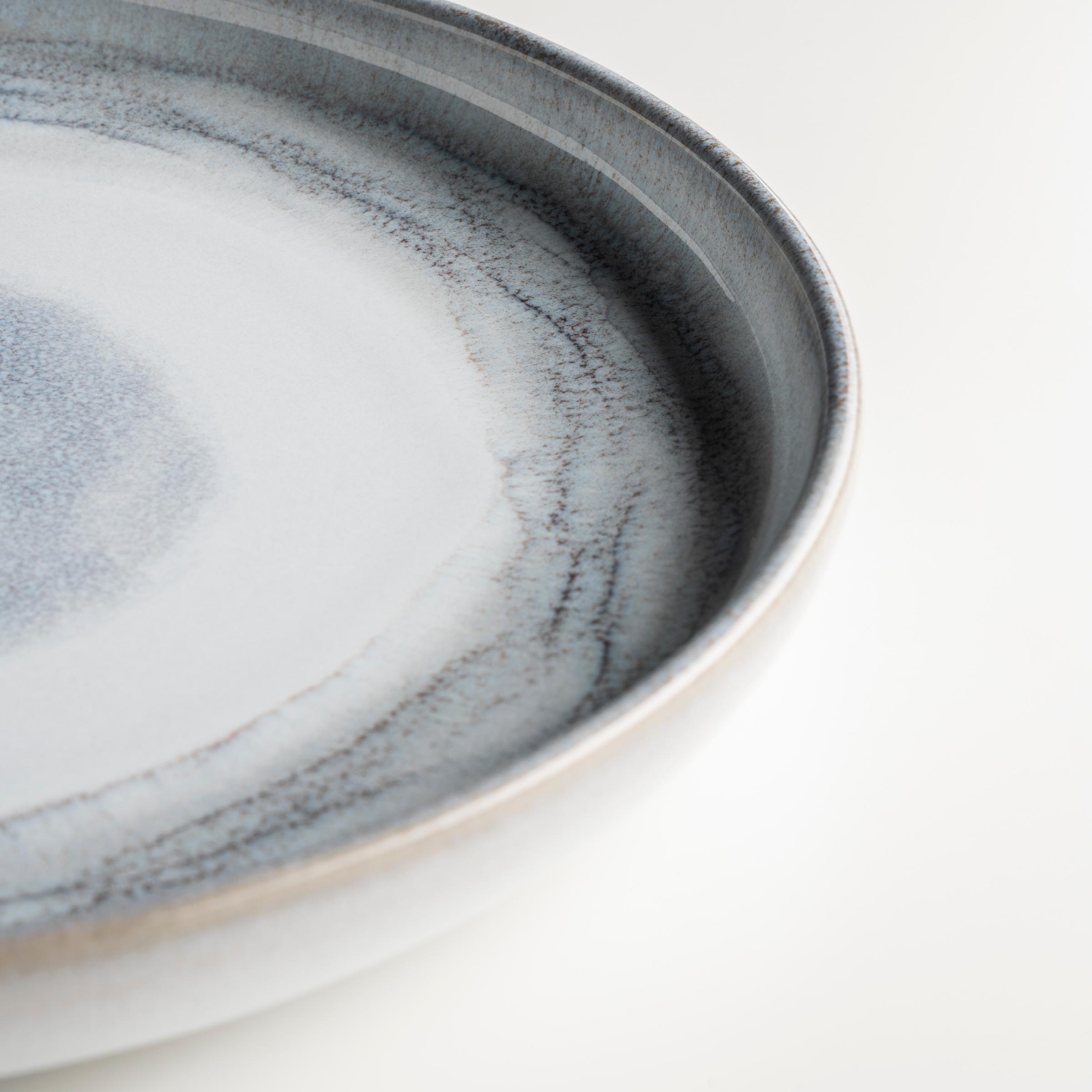 gipfelstück Tafelservice »Geschirr-Set, Service Tiefer See« Scandi-Style, jedes Stück ein Unikat, 12 Teile, für 4 Personen