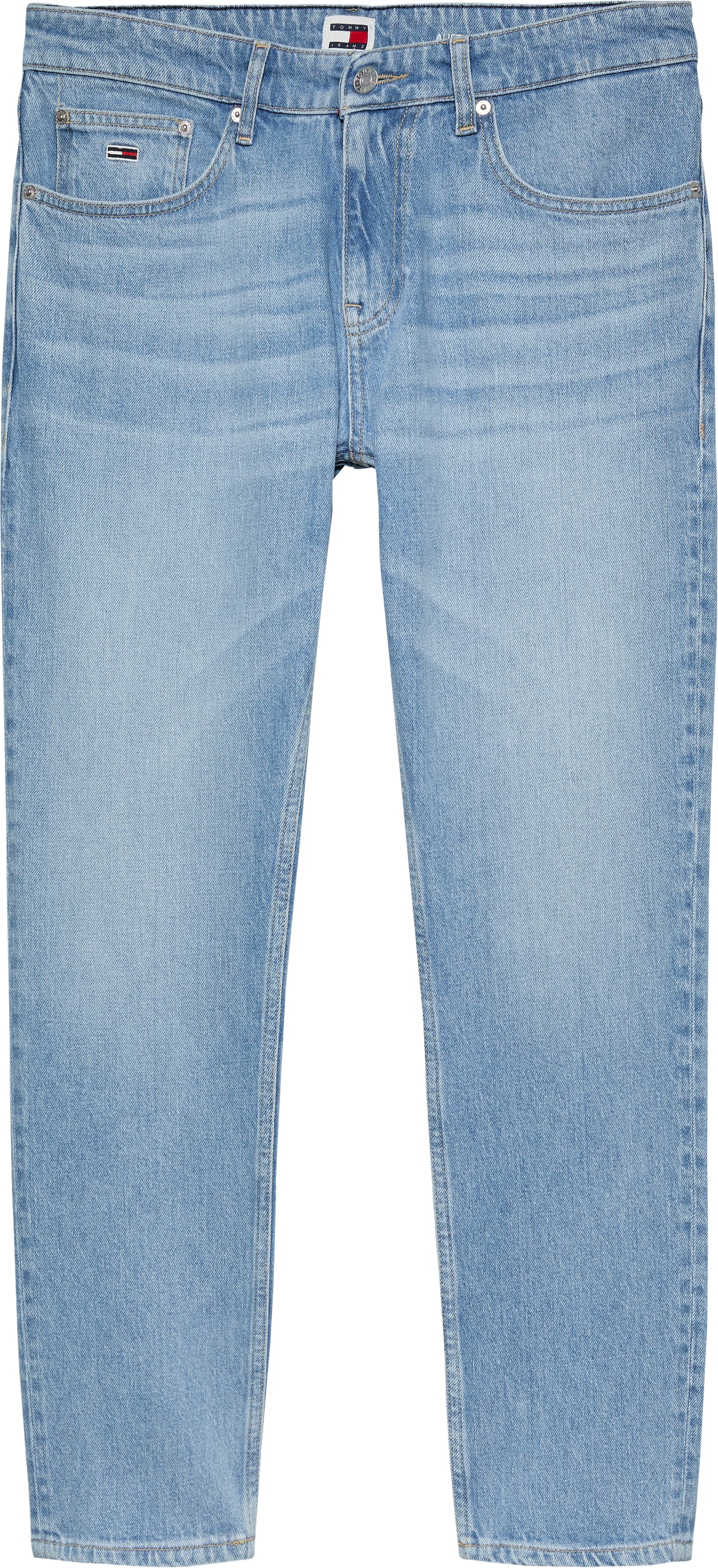 Tommy Jeans Tapered-fit-Jeans, mit Logostickereien