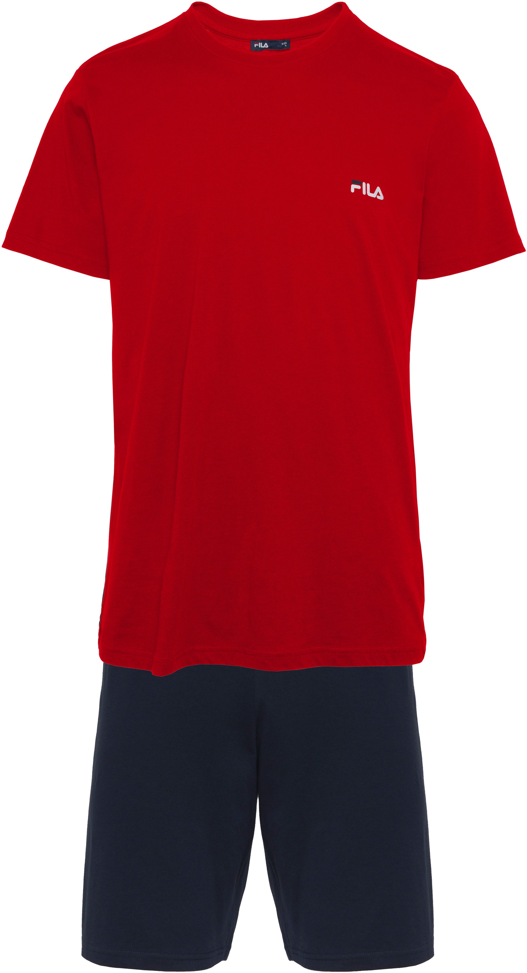 Fila Shorty, (2 tlg., 2-tlg.), Hose mit elastischem Logobund und Kurzarmshi günstig online kaufen