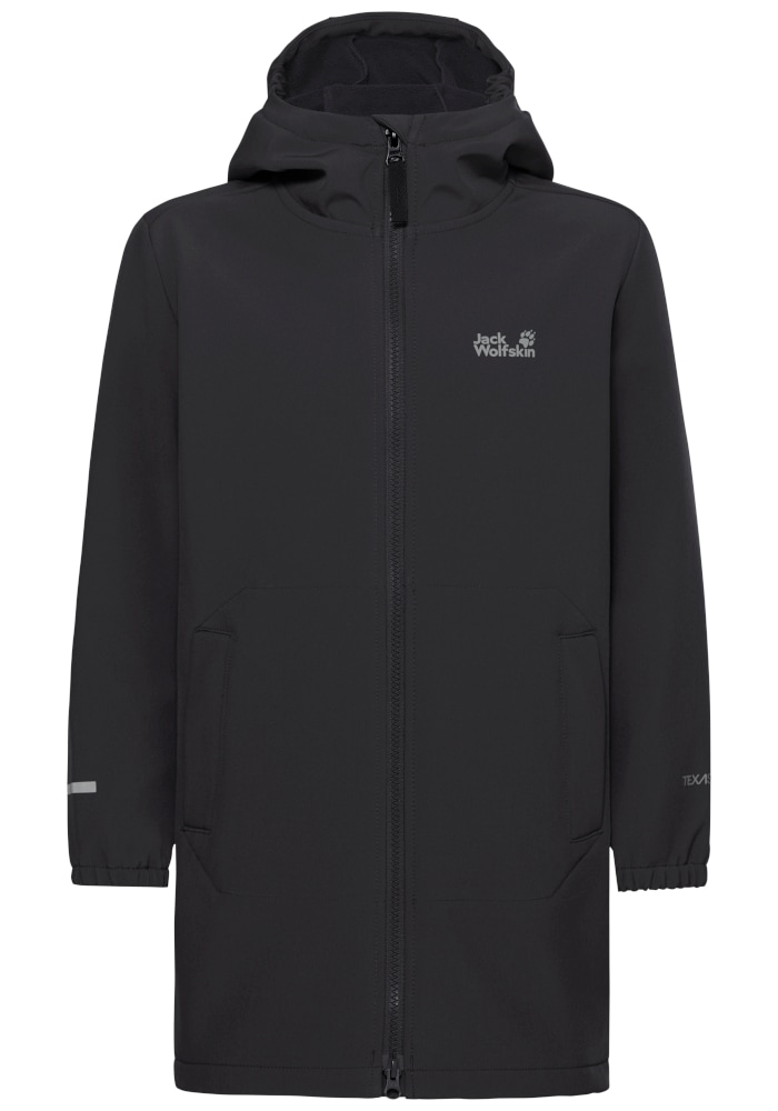 Jack Wolfskin Wintermantel »FOURWINDS COAT K« Outdoor-Mantel für Kinder, wind- und wasserabweisend, atmungsaktiv