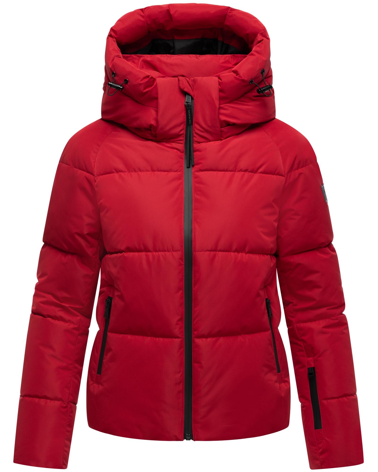 Navahoo Steppjacke »Frostherz XIV«, mit Kapuze, Kurze gesteppte Damen Winterjacke mit abnehmbarer Kapuze