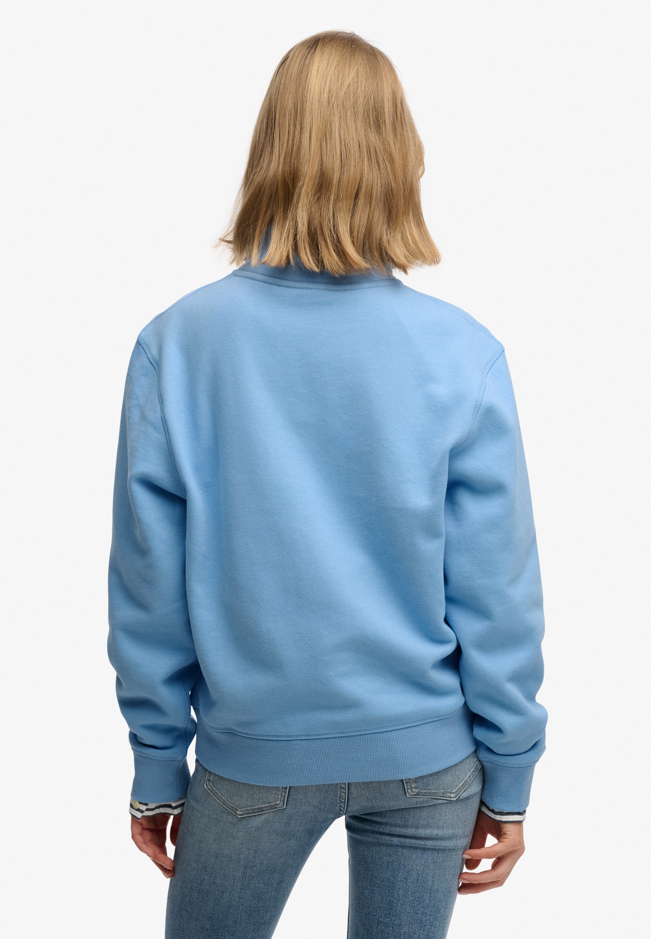 Thumbnail - Superdry Sweatshirt "ESSENTIAL LOGO EMB HALF ZIP"