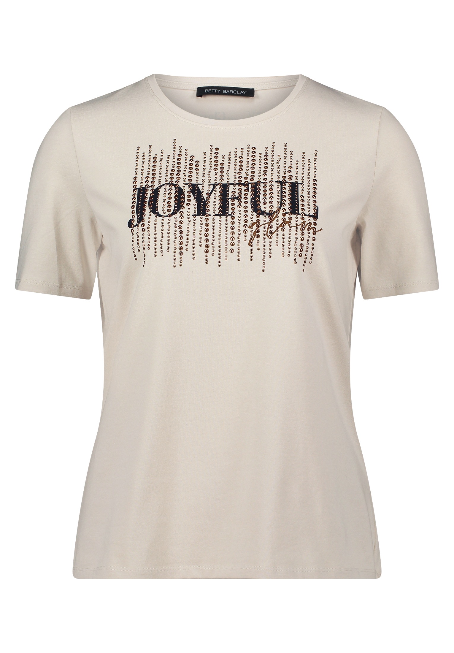 Betty Barclay Kurzarmshirt "Damen Basic Shirt mit Placement" 1 Stk. tlg. günstig online kaufen