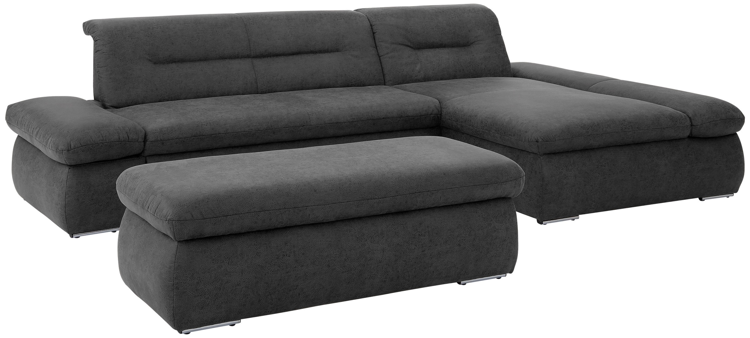 INOSIGN Ecksofa »Avesa L-Form«, Wahlweise mit Armteilvertsellung und Bettfunktion, B/T/H: 300/172/80cm
