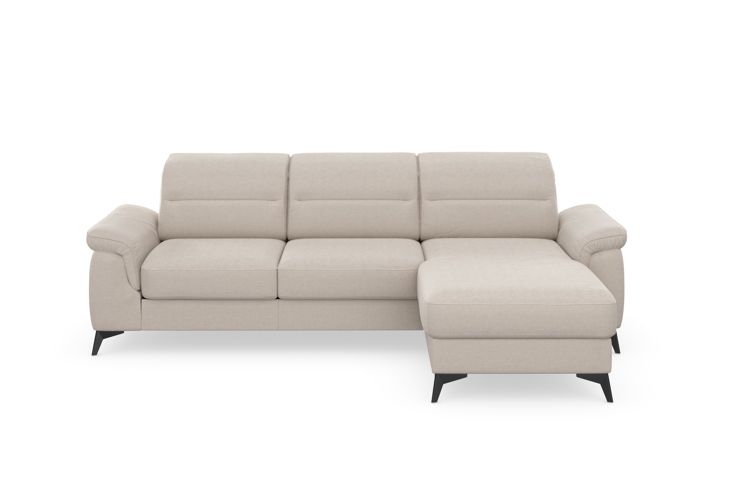 sit&more Ecksofa »Sinatra L-Form«, mit Recamiere, optional mit Kopfteilverstellung und Armteilfunktion