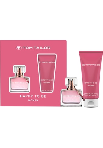 TOM TAILOR Eau de Parfum »Happy to be« (2 tlg.) E...