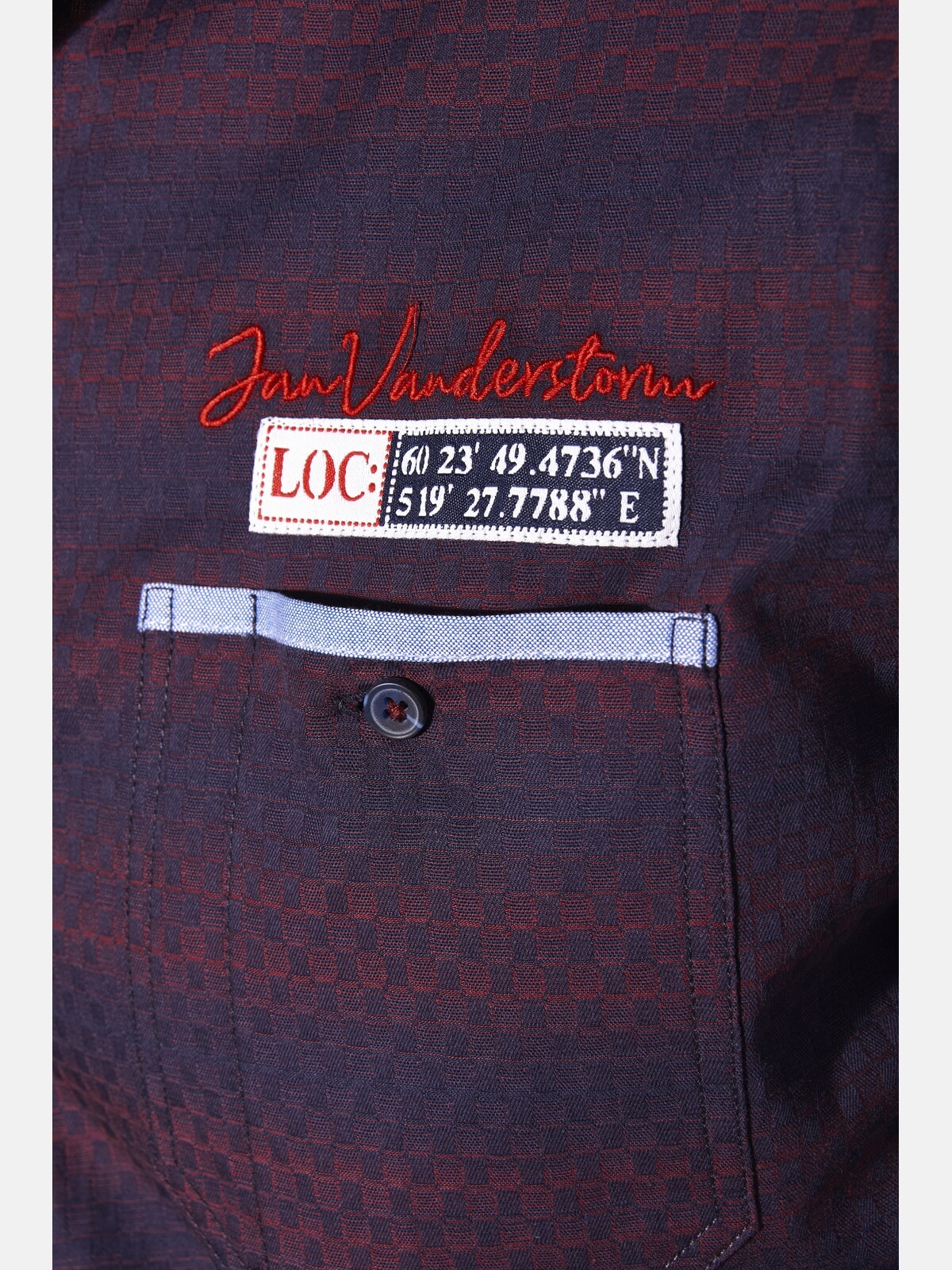Jan Vanderstorm Kurzarmhemd »Kurzarmhemd LEIKVARD«, (1 tlg.), mit schließbaren Brusttaschen