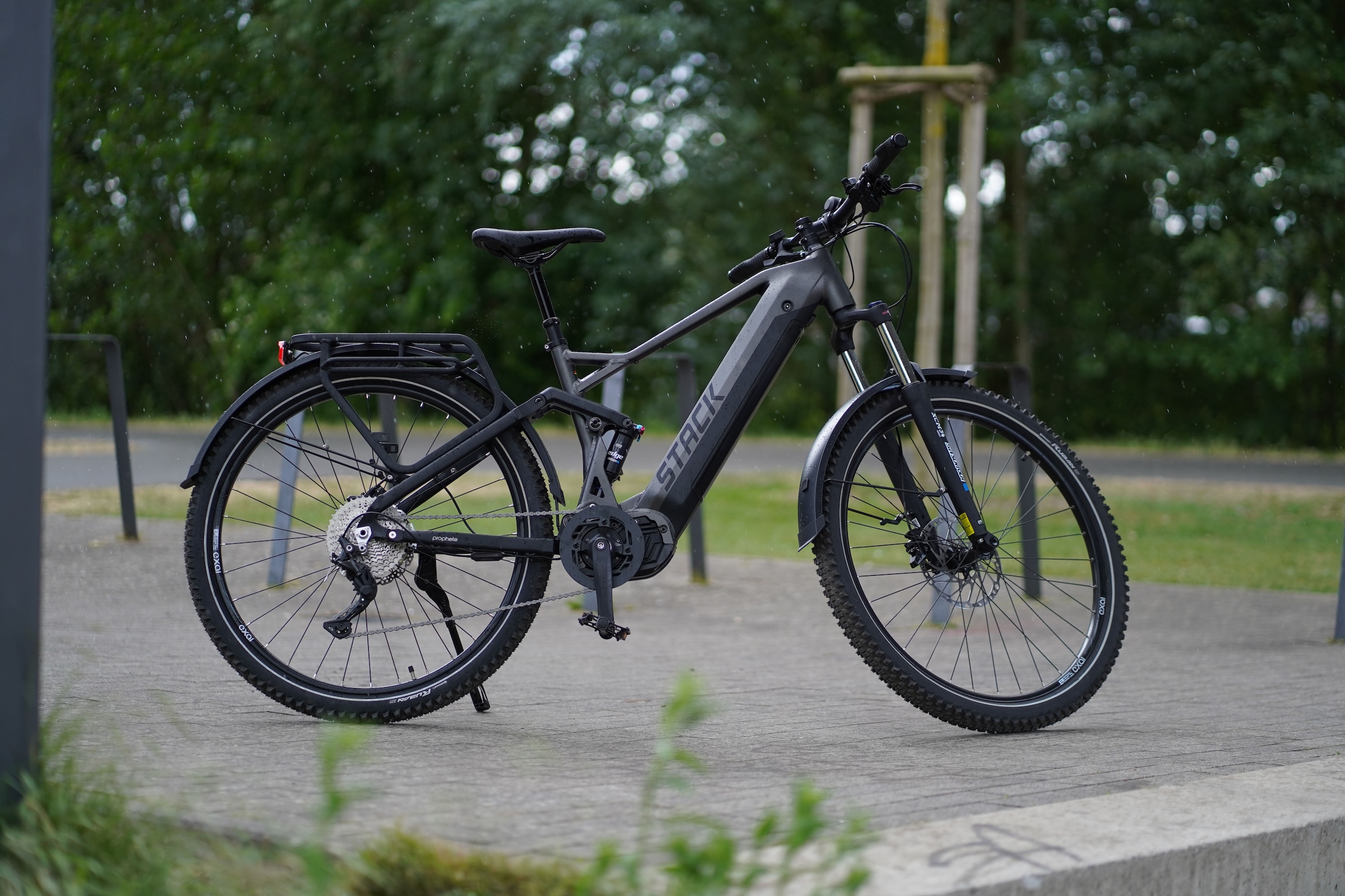 Prophete E-Bike »Stack 5.8«, 10 Gang, Shimano, Deore, Mittelmotor 250 W