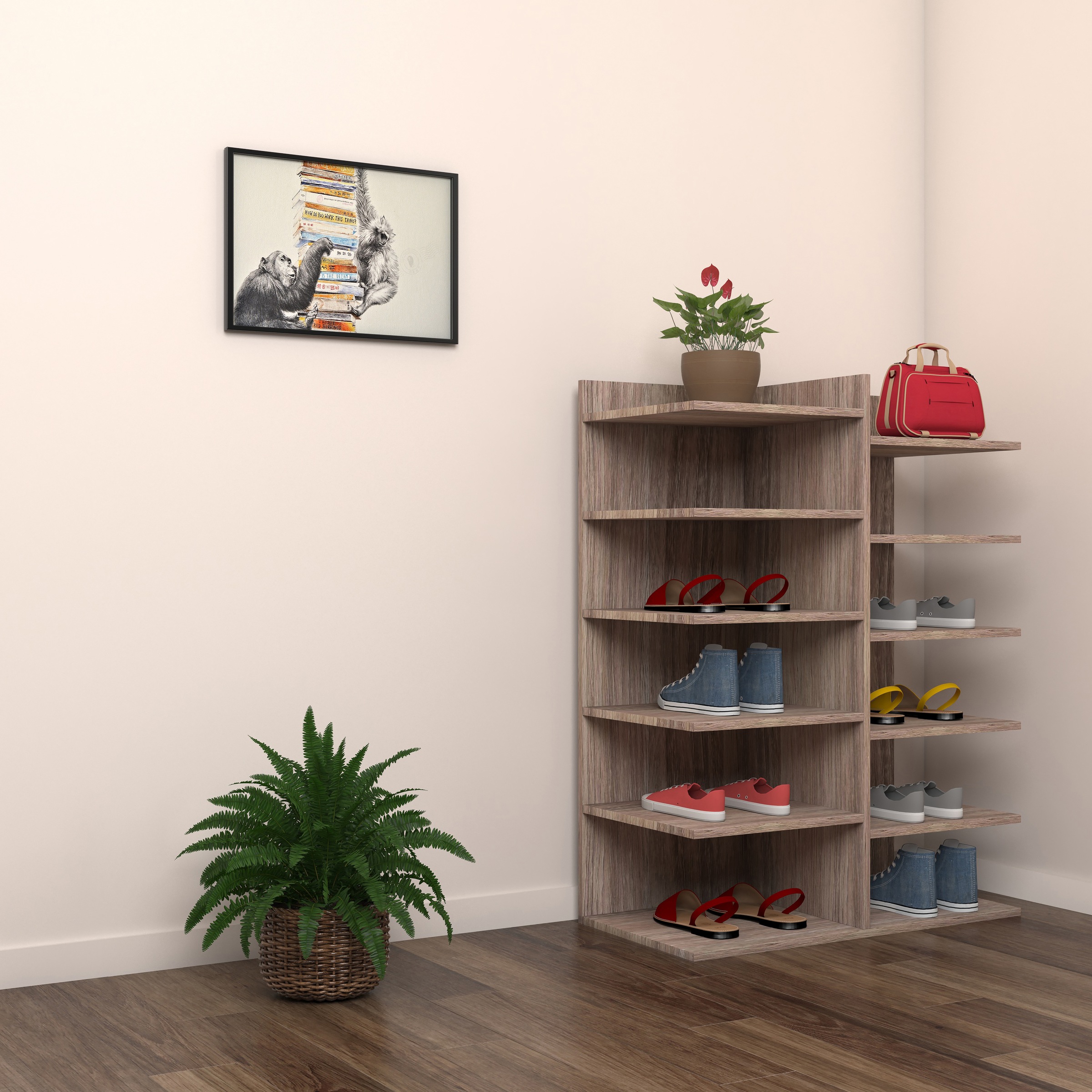 VCM Schuhschrank »Schuhregal Schuhschrank Schuhkommode Enosa«