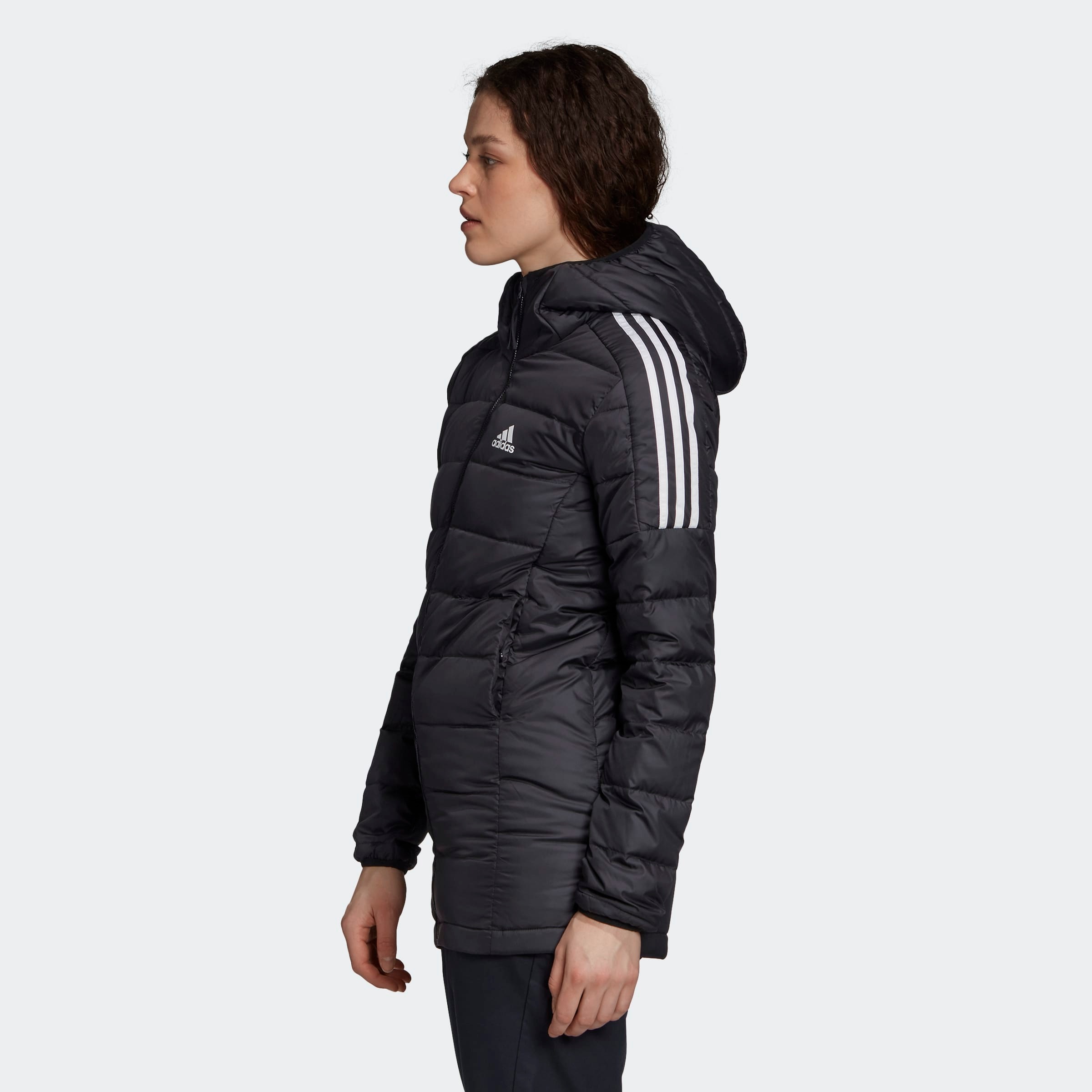 Thumbnail - adidas Sportswear Daunenjacke "ESSENTIALS DAUNENPARKA" mit Kapuze