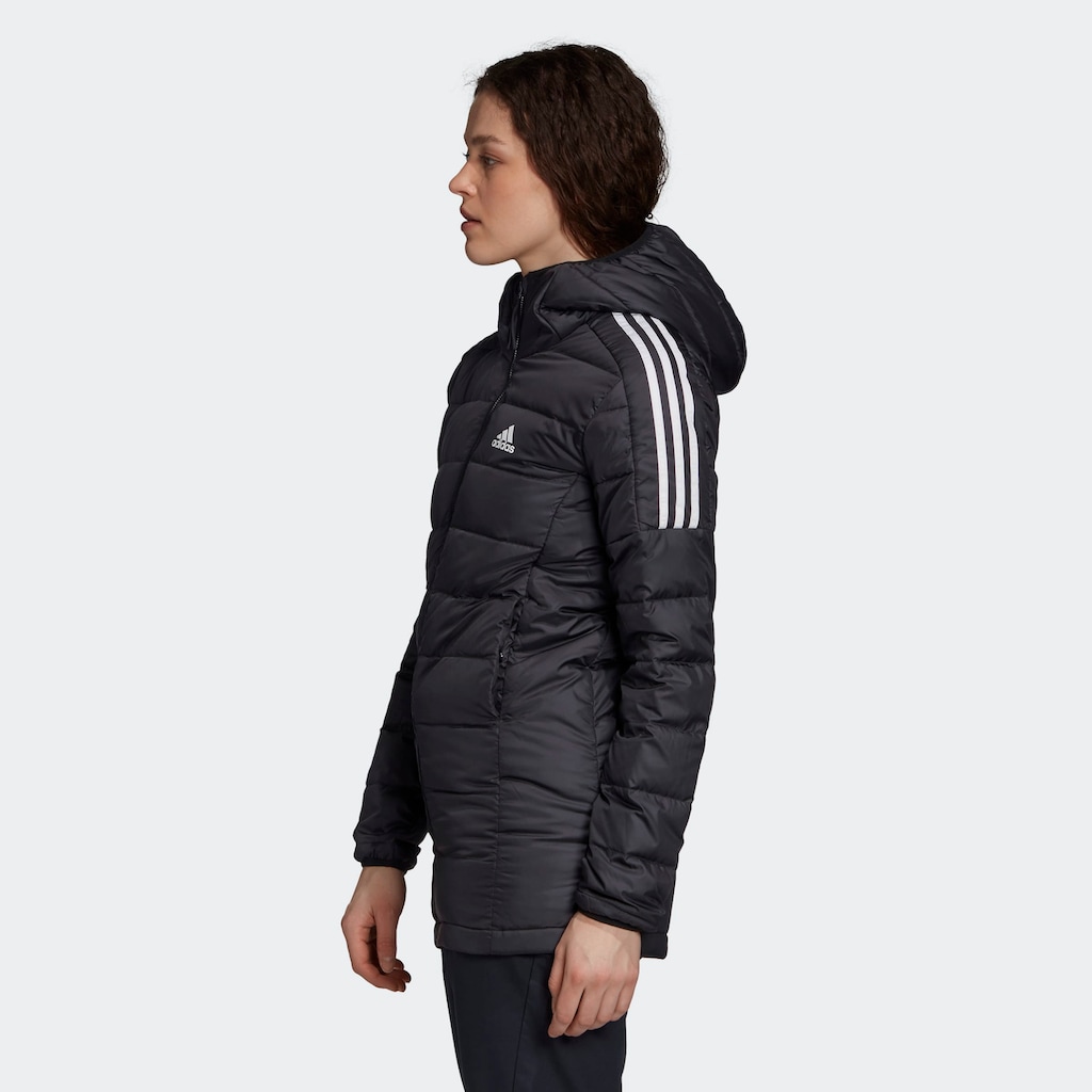 adidas Sportswear Outdoorjacke »ESSENTIALS DAUNENPARKA«, mit Kapuze