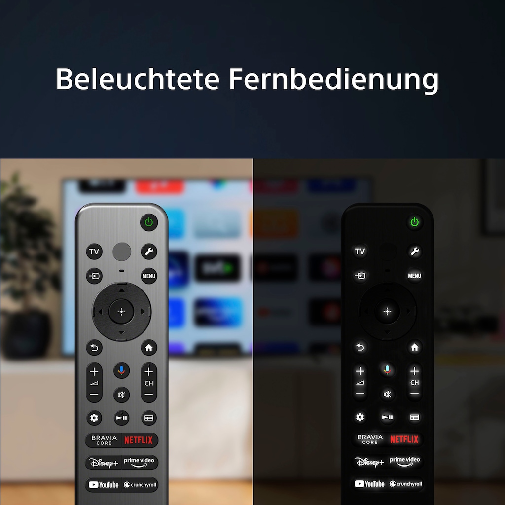 Sony Mini-LED-Fernseher »XR-65X95L«, 164 cm/65 Zoll, 4K Ultra HD, Google TV, Smart-TV, TRILUMINOS PRO, BRAVIA CORE, mit exklusiven PS5-Features