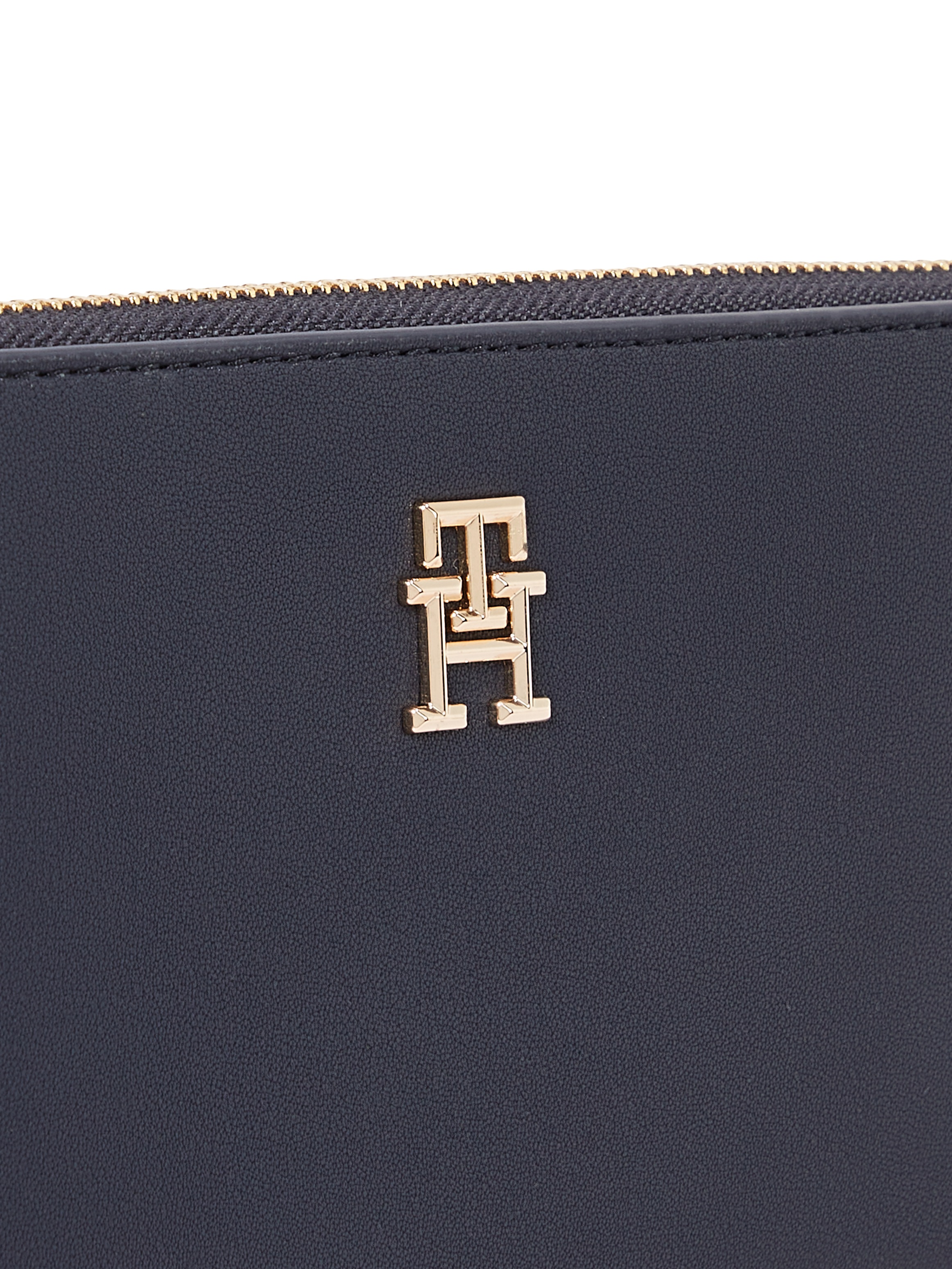 Tommy Hilfiger Geldbörse »TH LOGOTAPE LRG ZA«, Damen Portemonnaie, Geldbeutel in rechteckigem Format