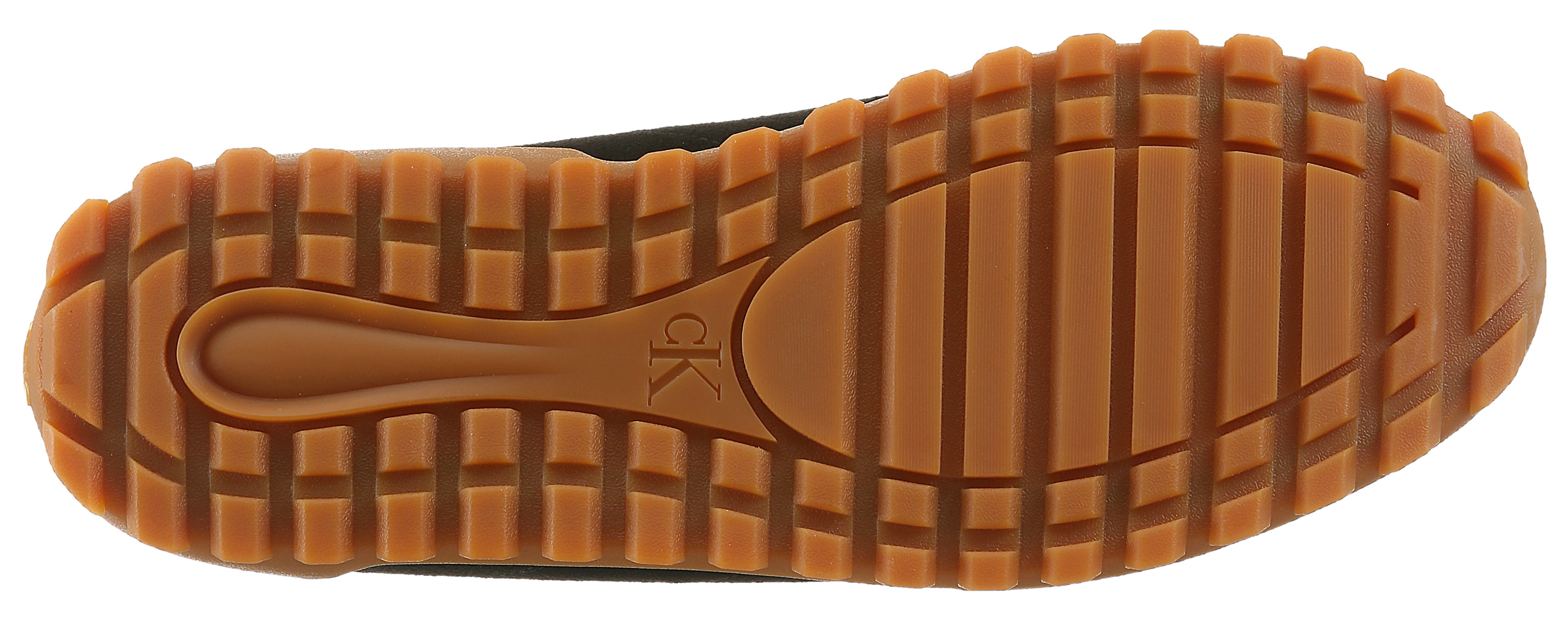 Thumbnail - Calvin Klein Sneaker "LOW PROFILE RUN MG SUE DB LACES" Freizeitsneaker, Halbschuh, Schnürschuh mit Profilsohle